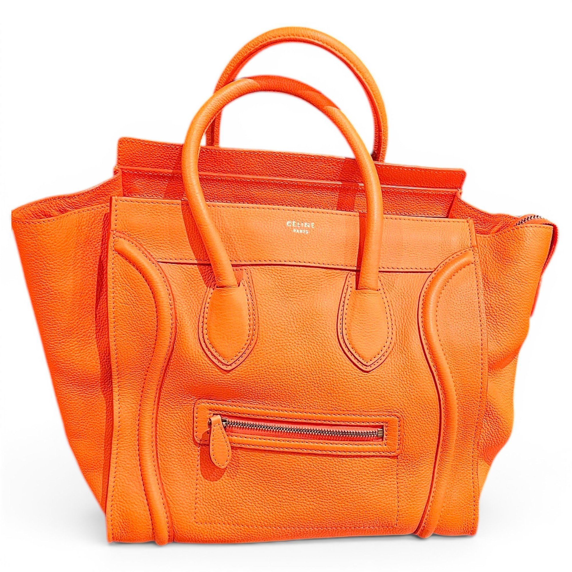 Luggage leather handbag