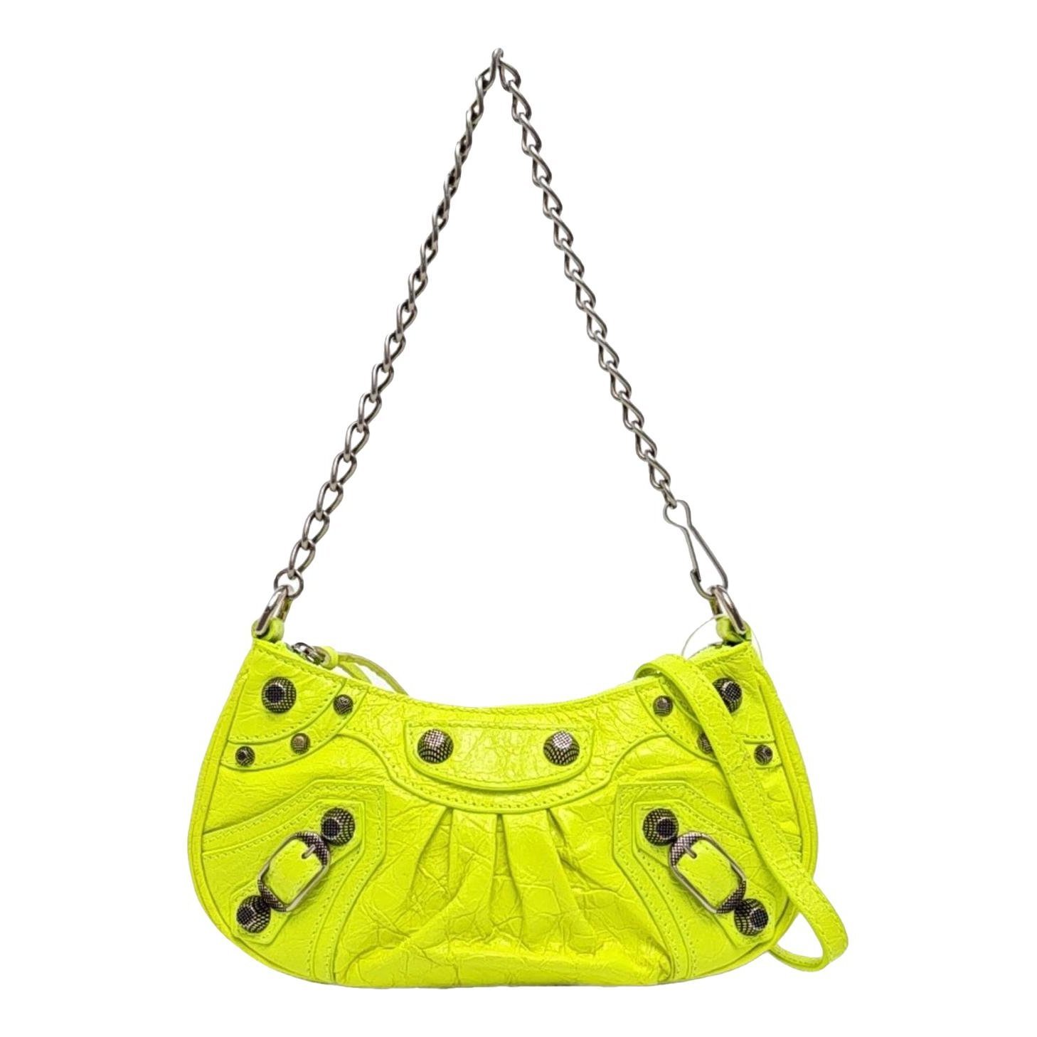 Le Cagole leather handbag