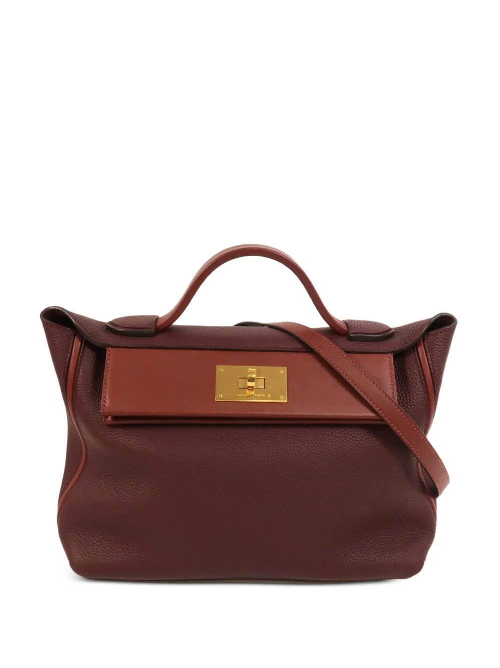 Hermes 24/24 leather tote bag