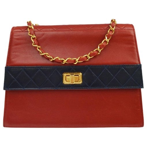Mademoiselle leather handbag