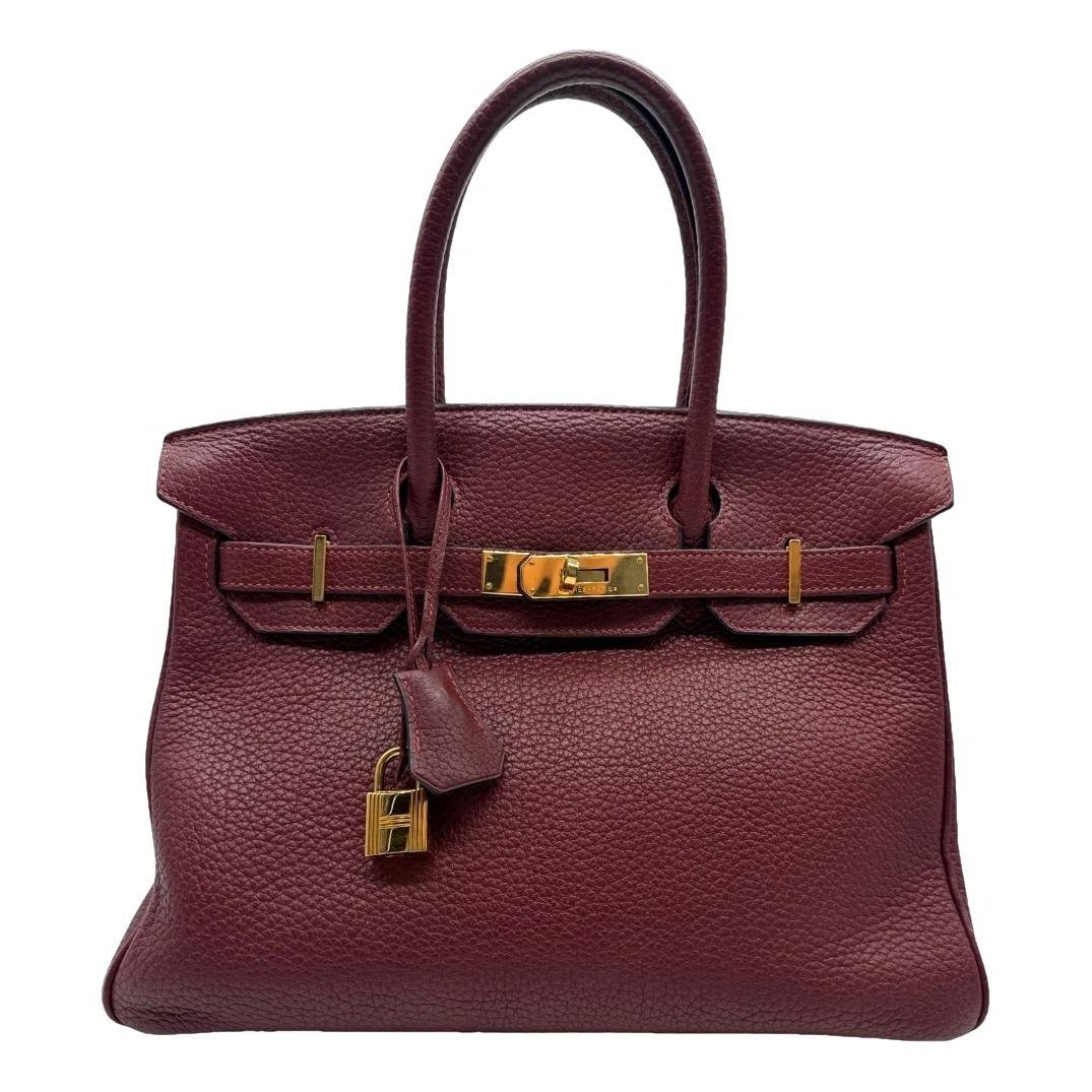Birkin 30 leather handbag