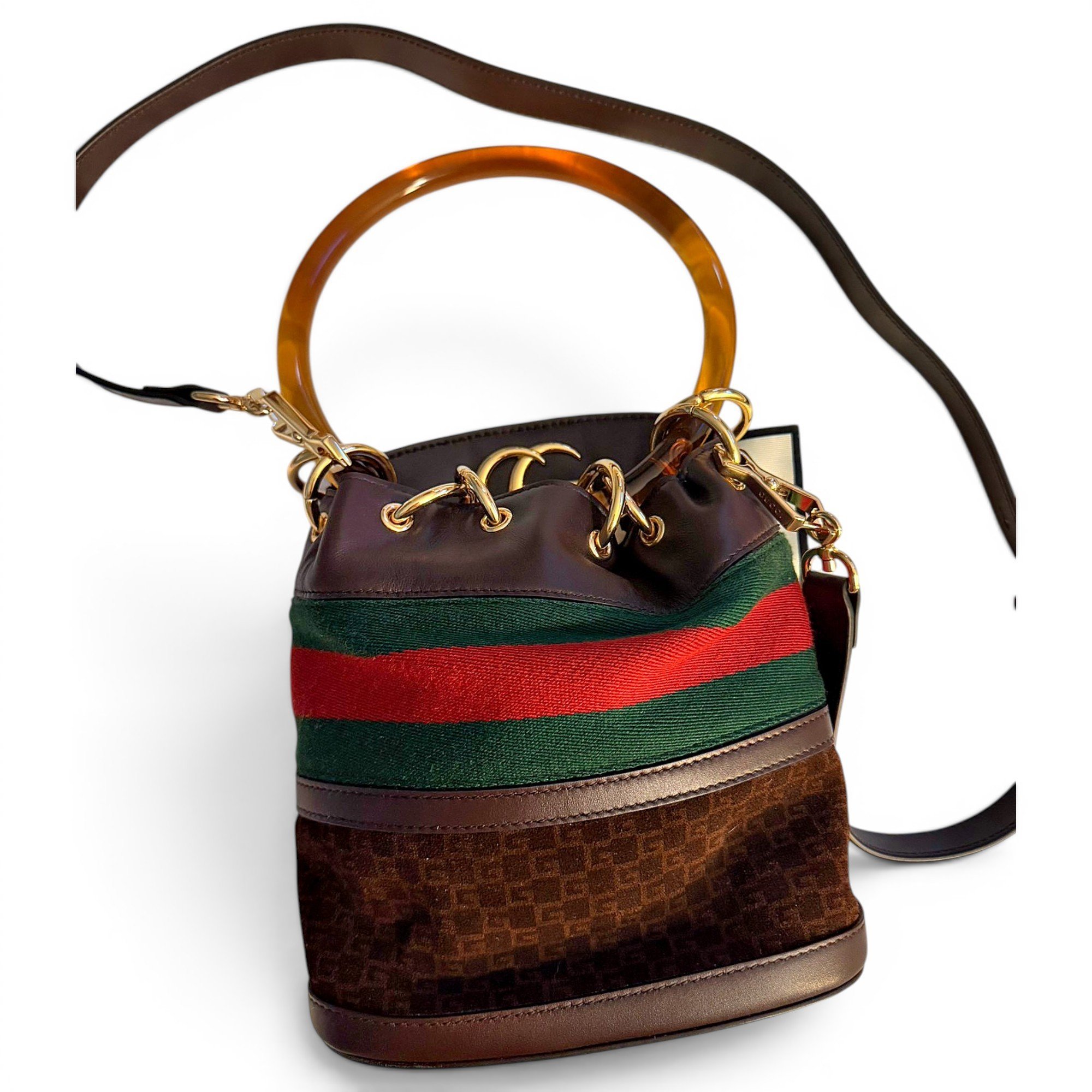 Leather crossbody bag