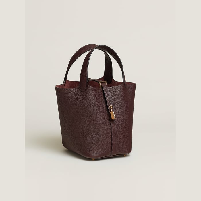 Rouge Sellier Picotin Lock 18 Bag