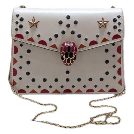 Bvlgari Serpenti leather handbag