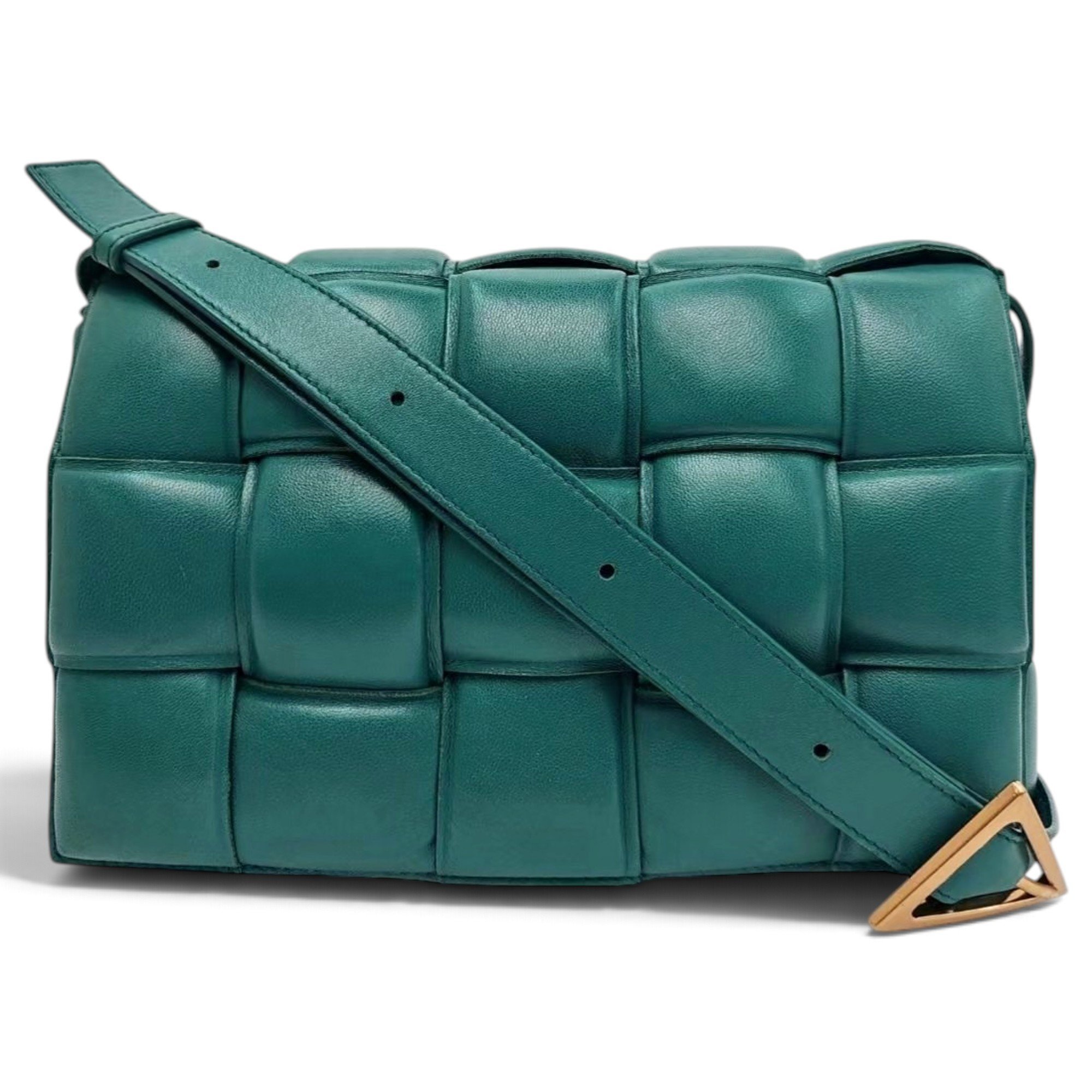 Cassette Padded leather handbag