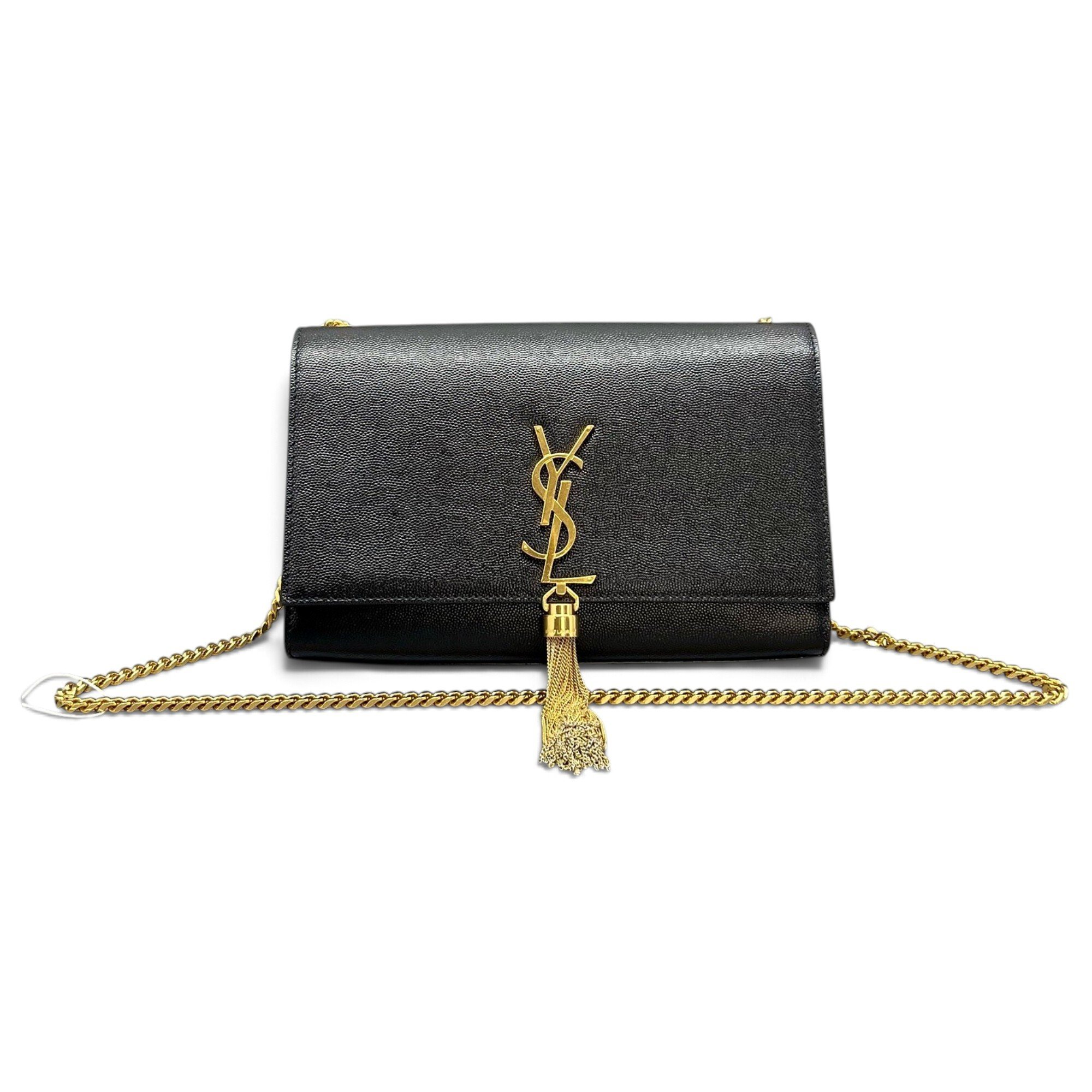 Pompom Kate leather handbag