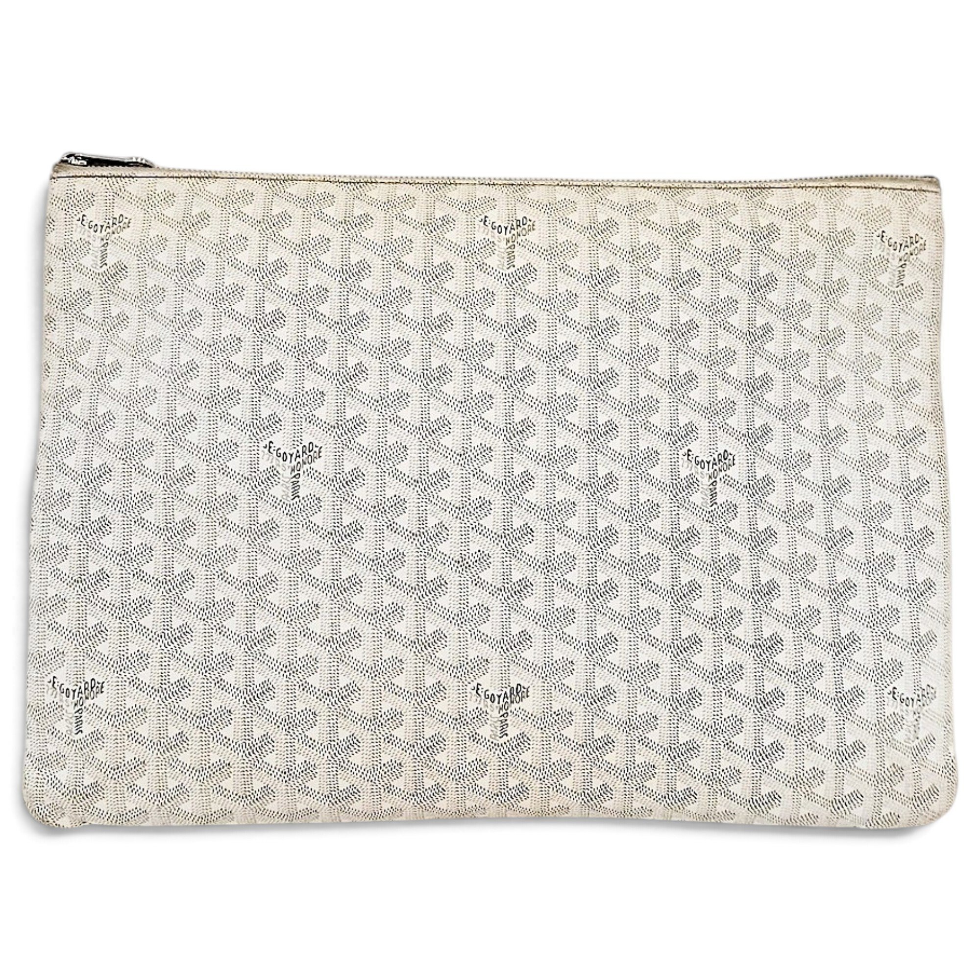Sénat leather clutch bag