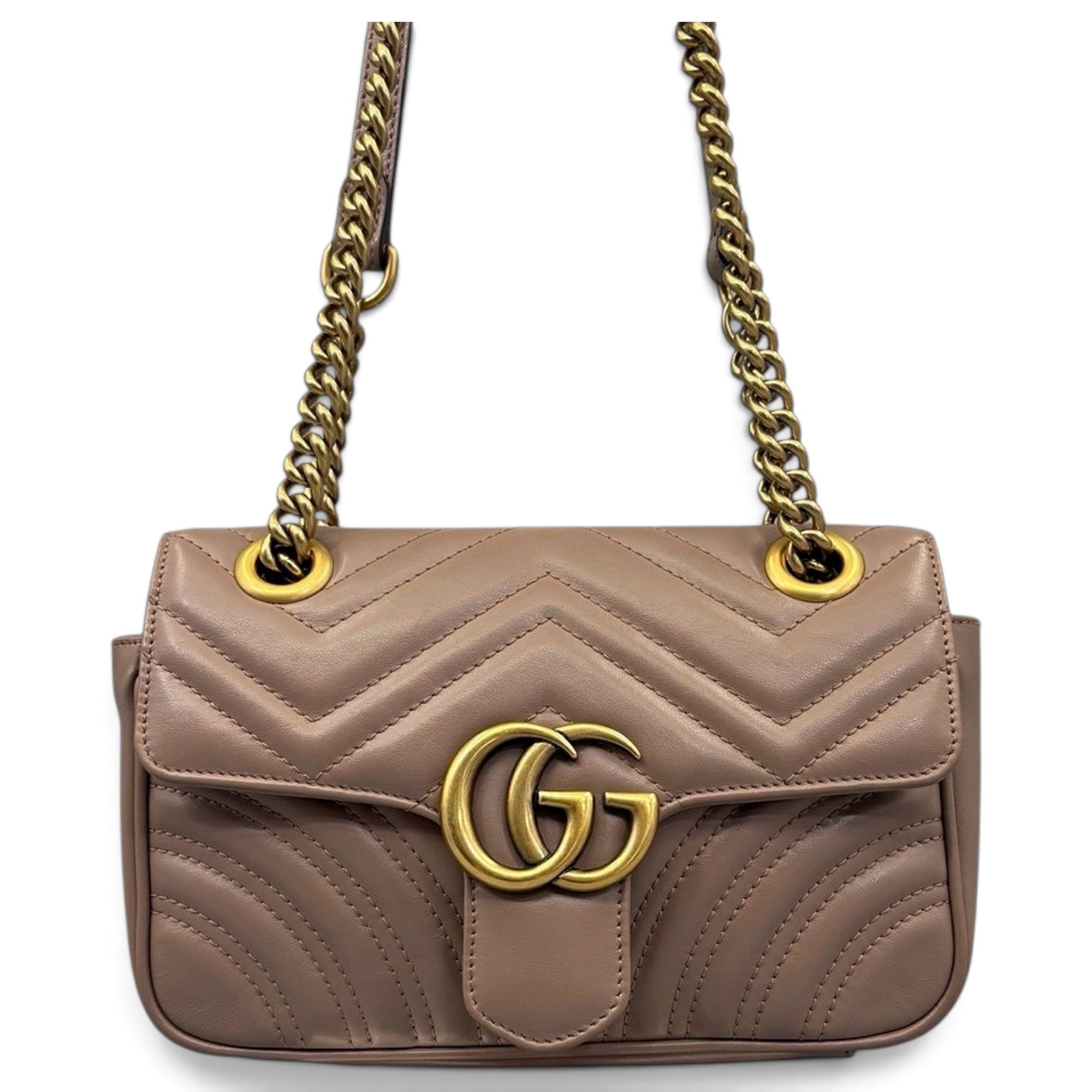 Dionysus Long Chain Wallet leather handbag