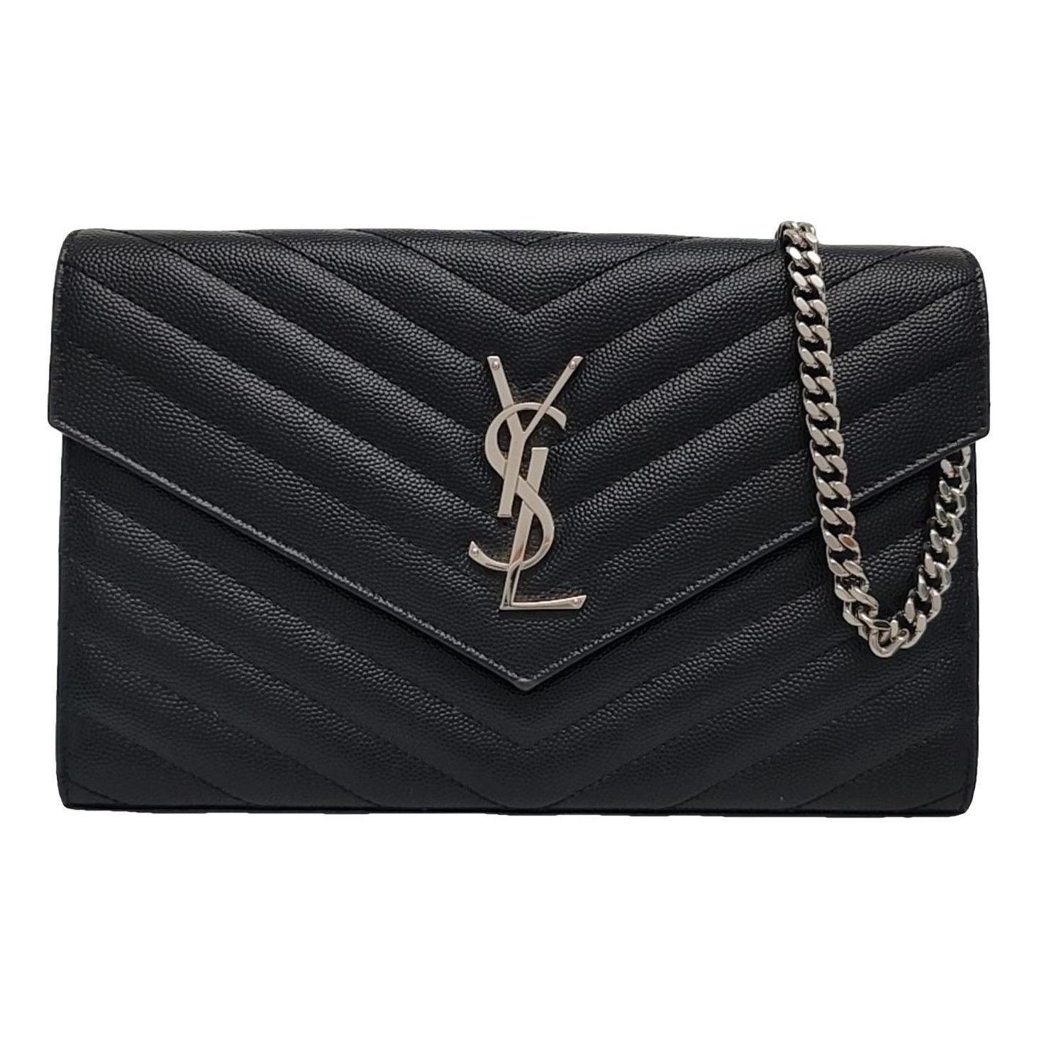 Baby monogramme leather handbag