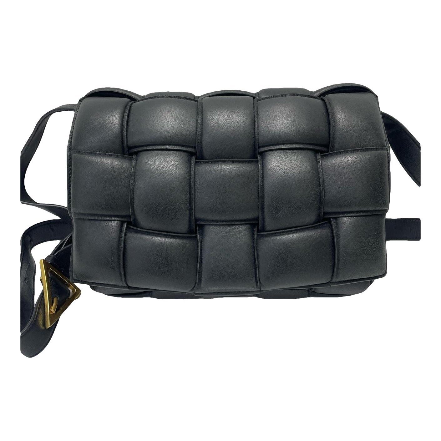 Cassette Padded leather handbag