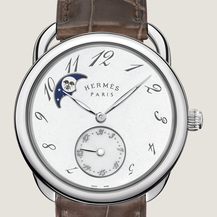Sans Coloris Arceau Petite Lune Watch, Large Model, 38 MM