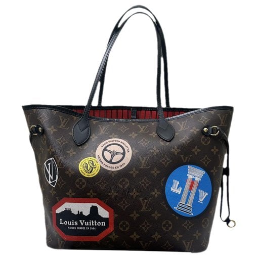 Neverfull leather tote