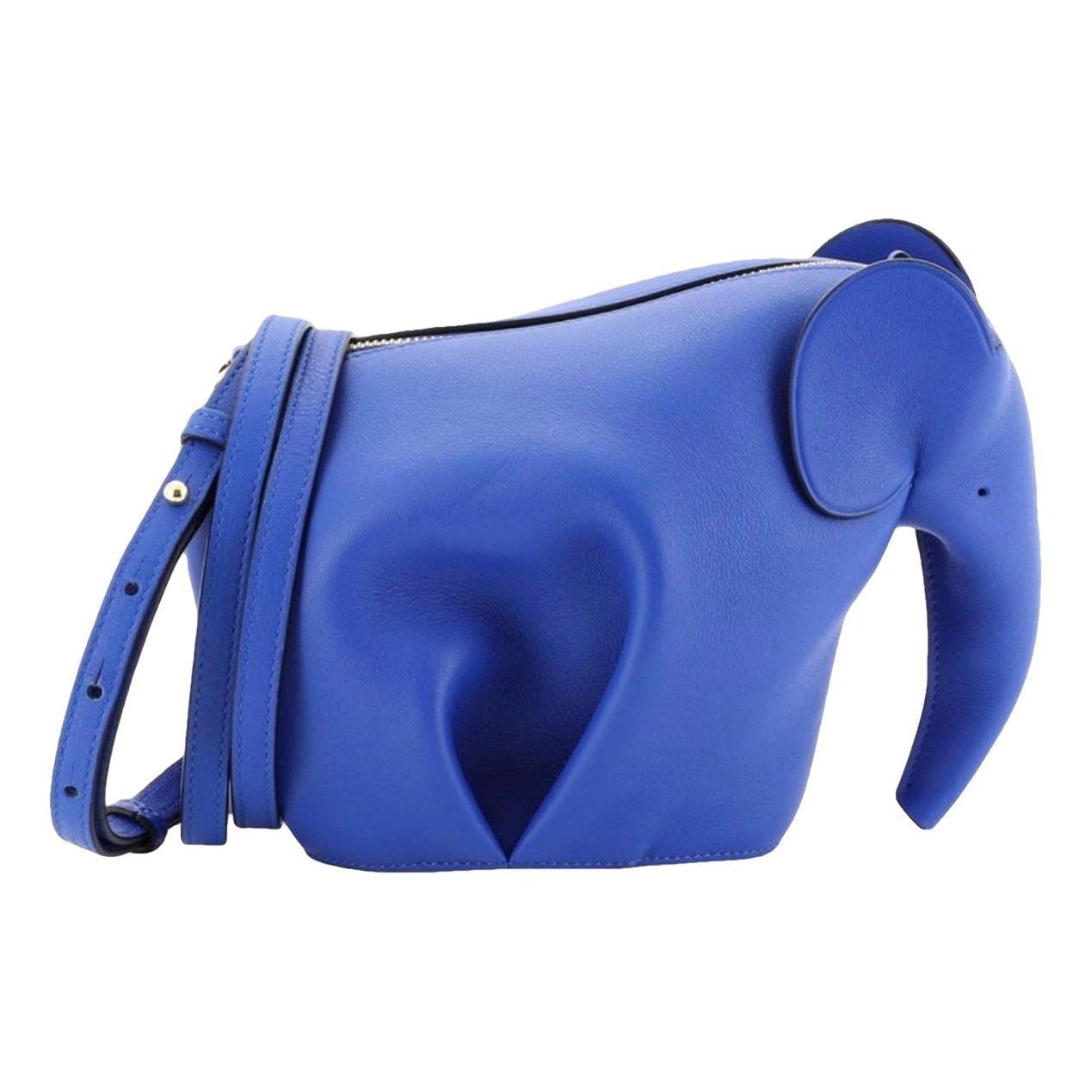 Animals leather handbag