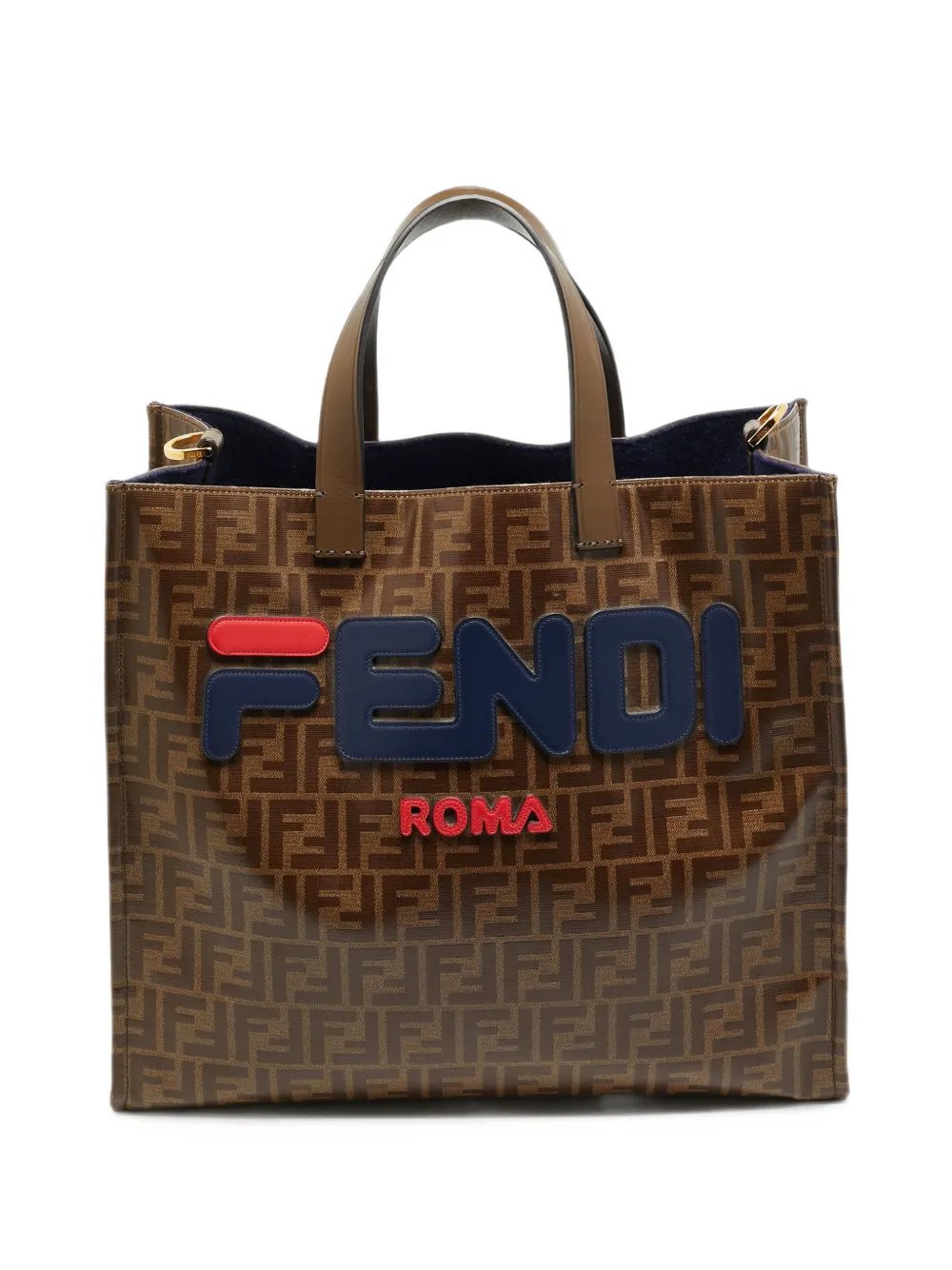 2019 x Fila Logo Mania Zucca tote bag