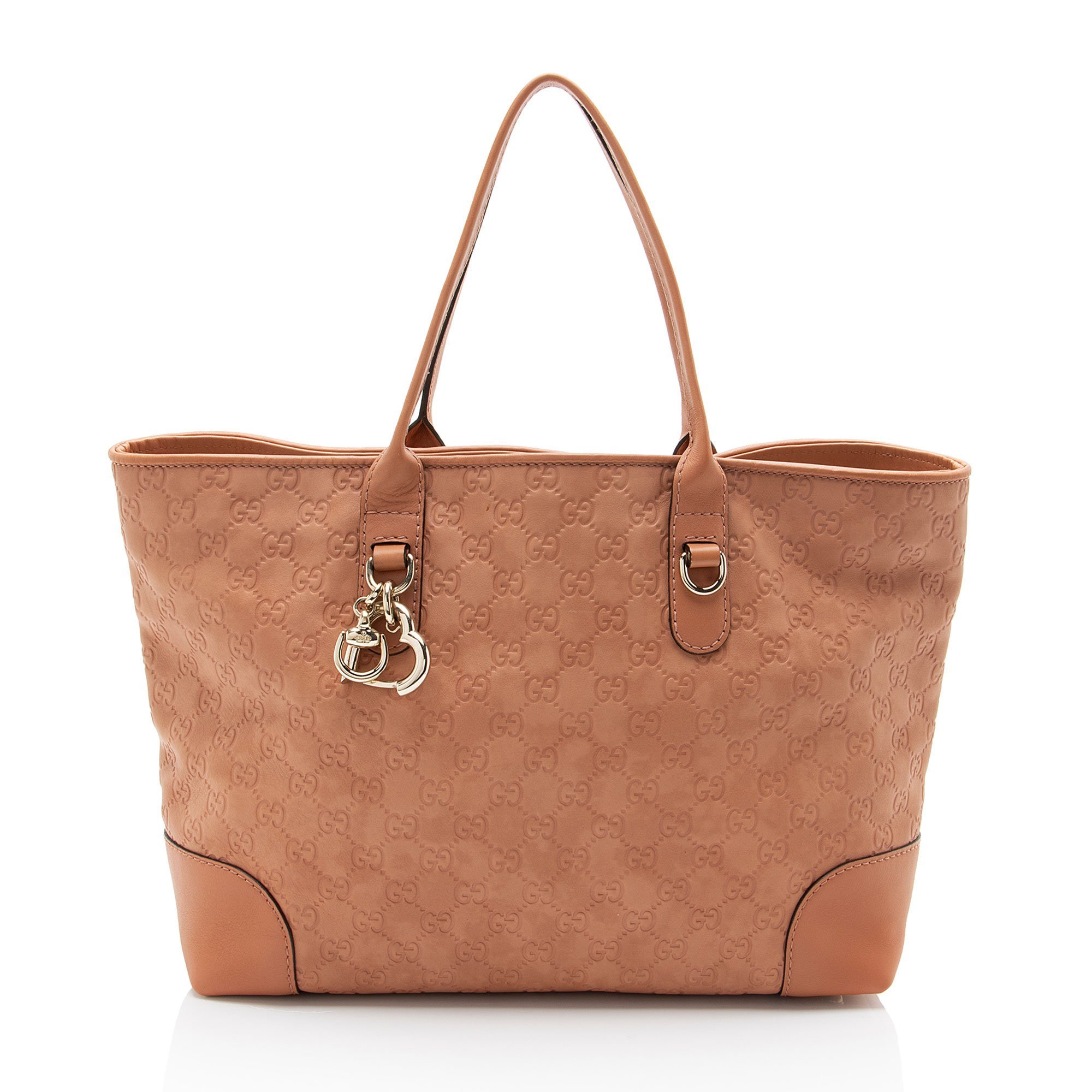 Leather tote
