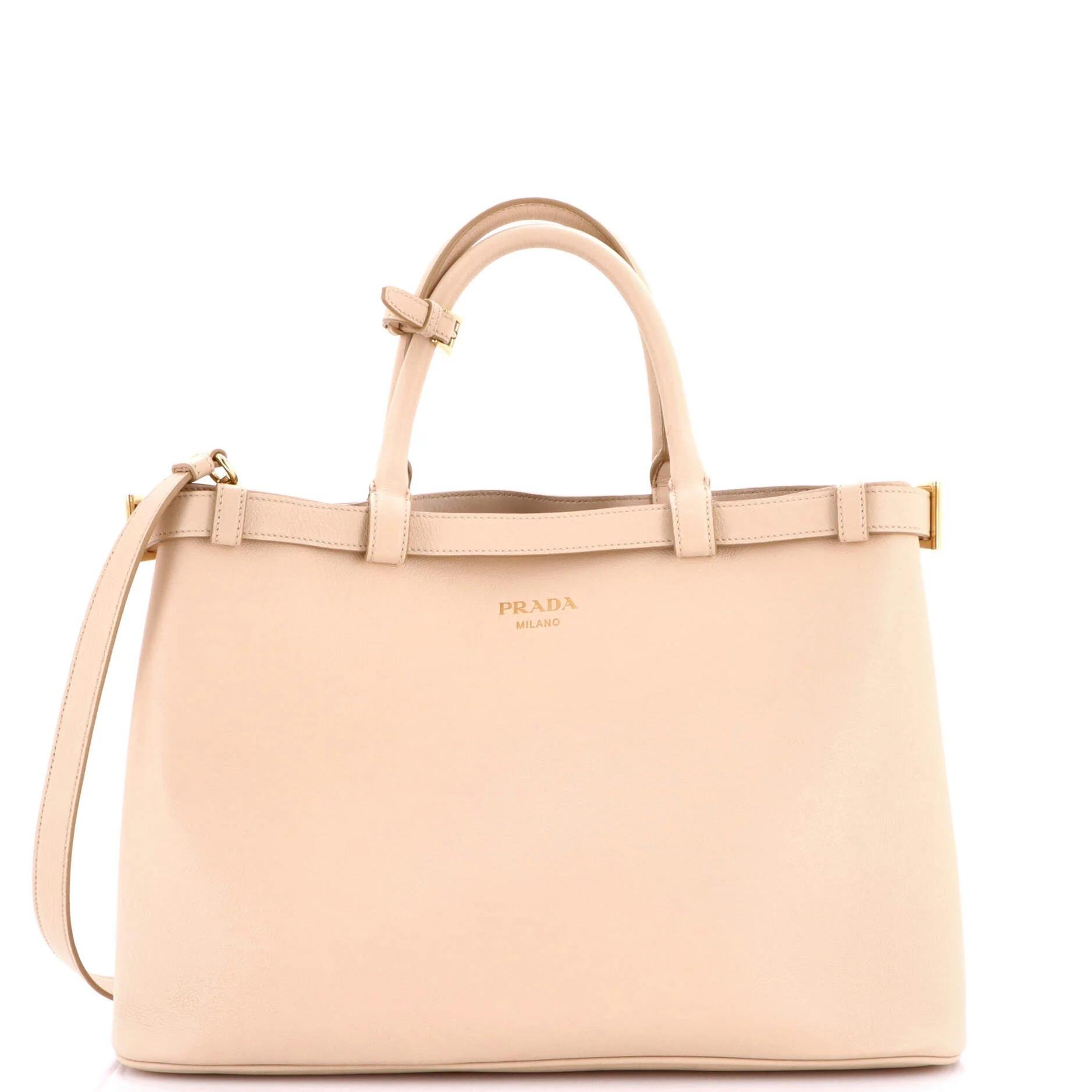 Leather tote