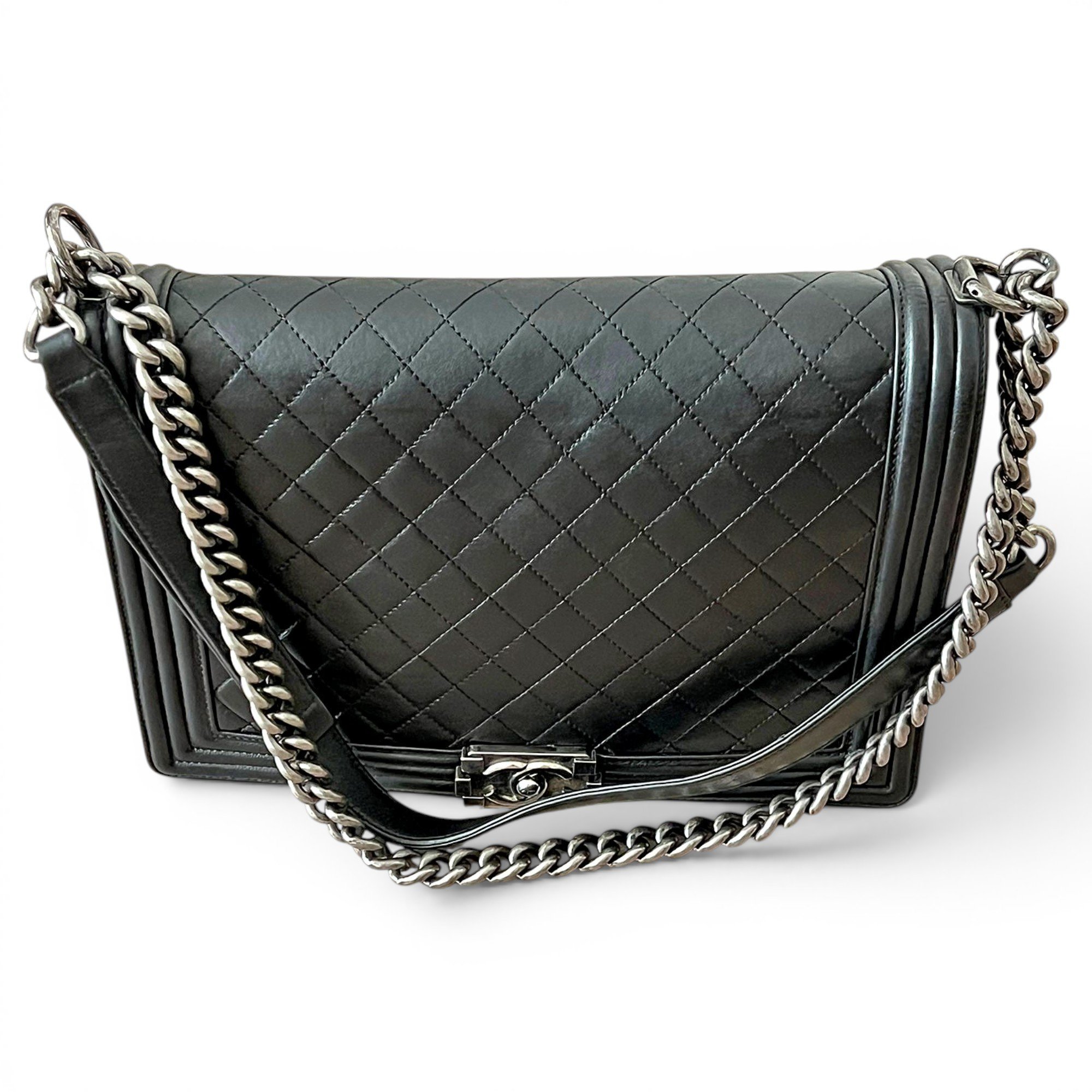 Boy leather handbag