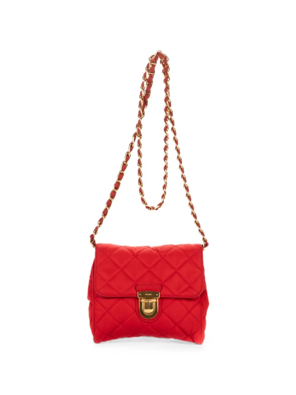 Tessuto quilted cross body bag