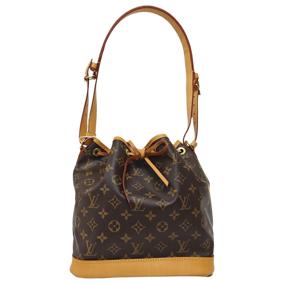 Nano Noé leather crossbody bag