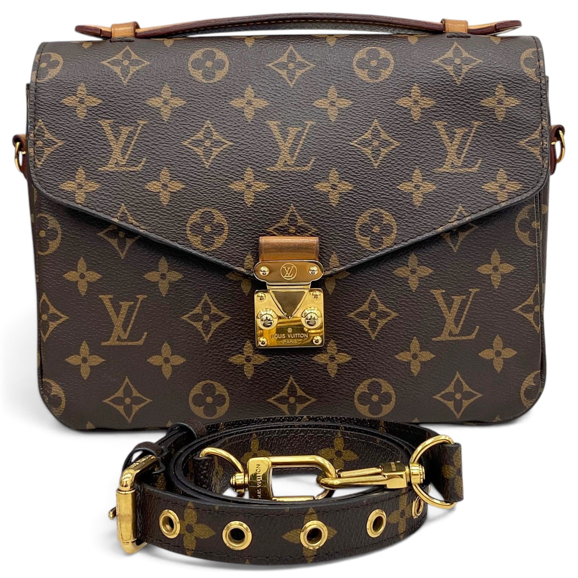 Metis leather handbag