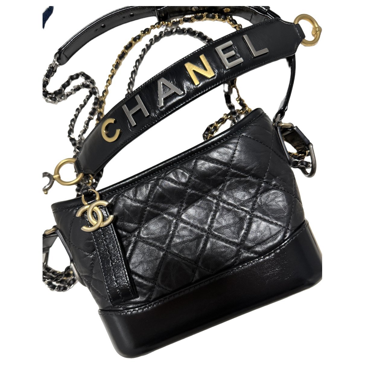 Gabrielle leather handbag