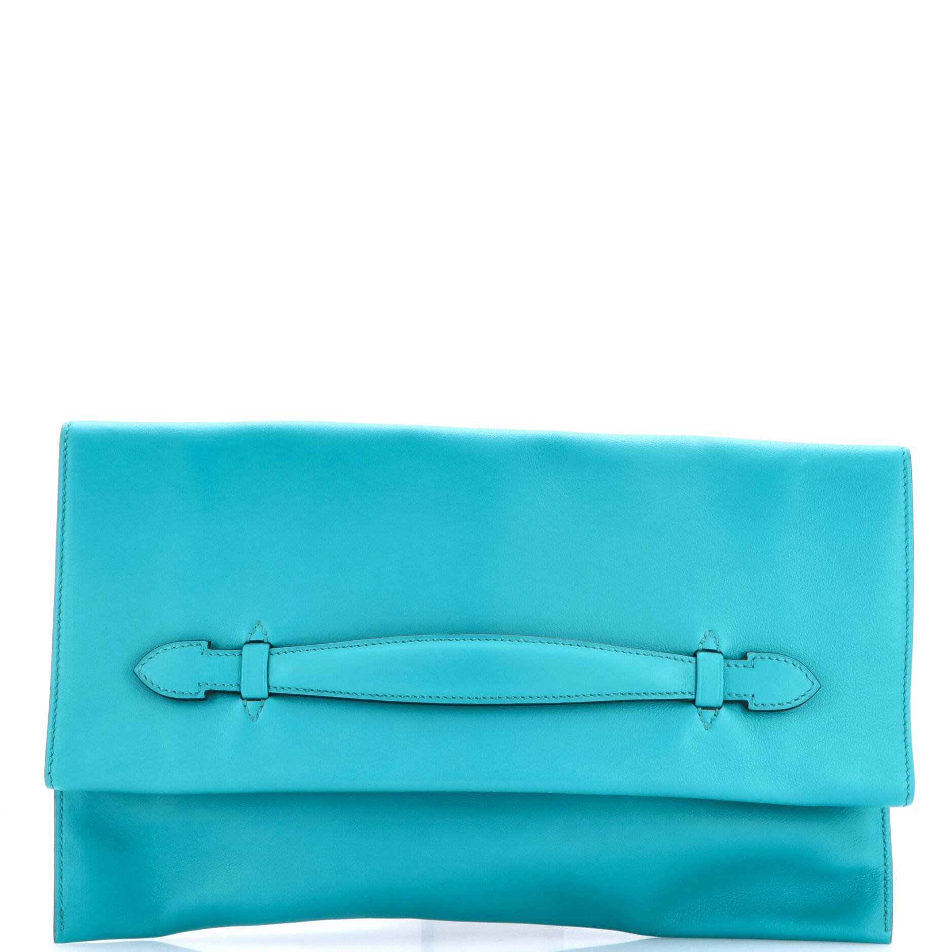 Hermes Pliplat Clutch Evercolor