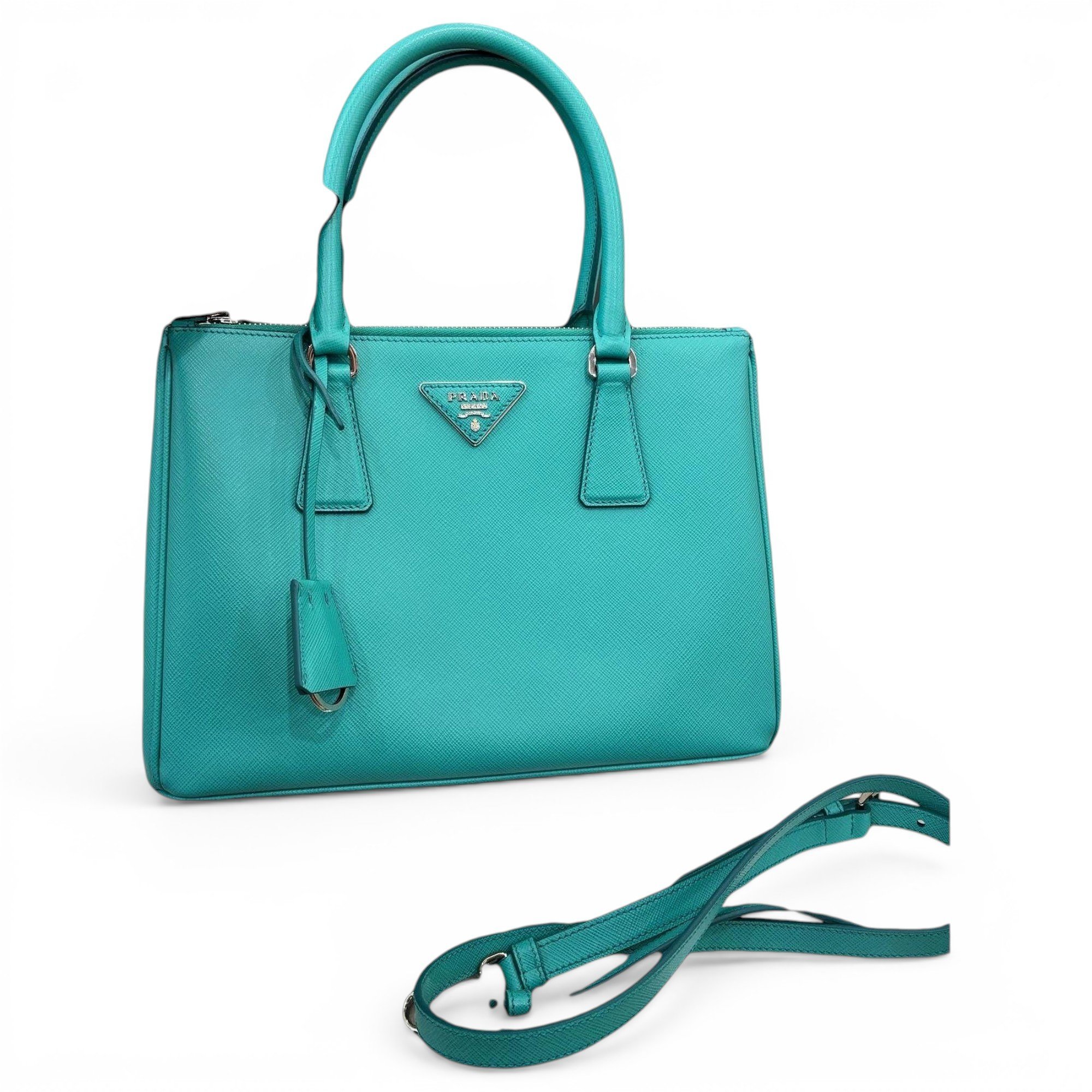 Galleria leather handbag