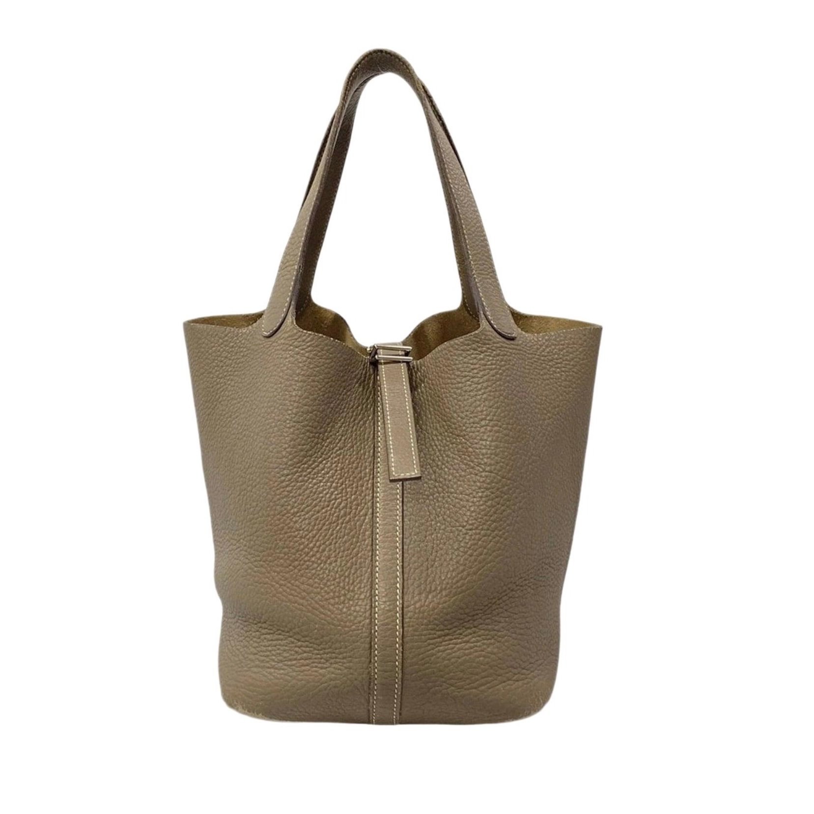 Hermes Picotin 22 Handbag Clemence Leather