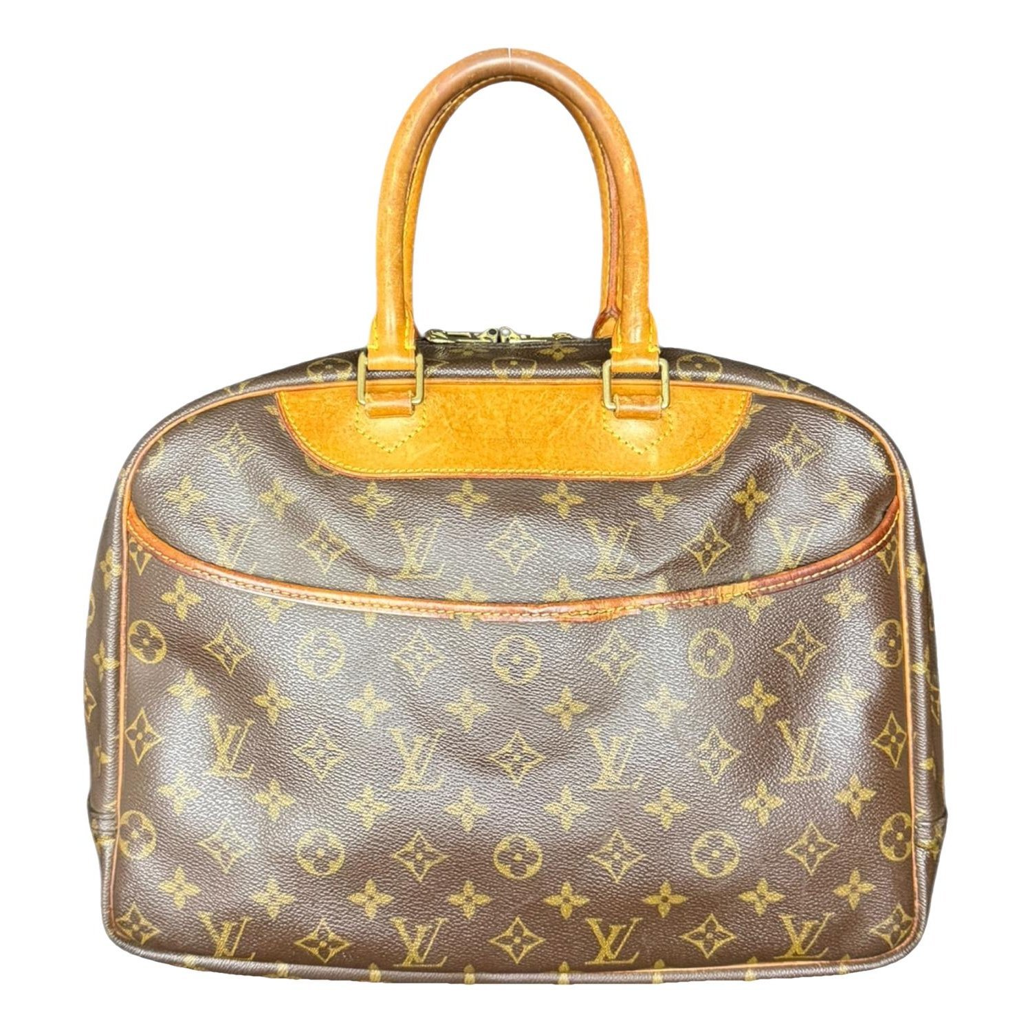 Deauville leather handbag