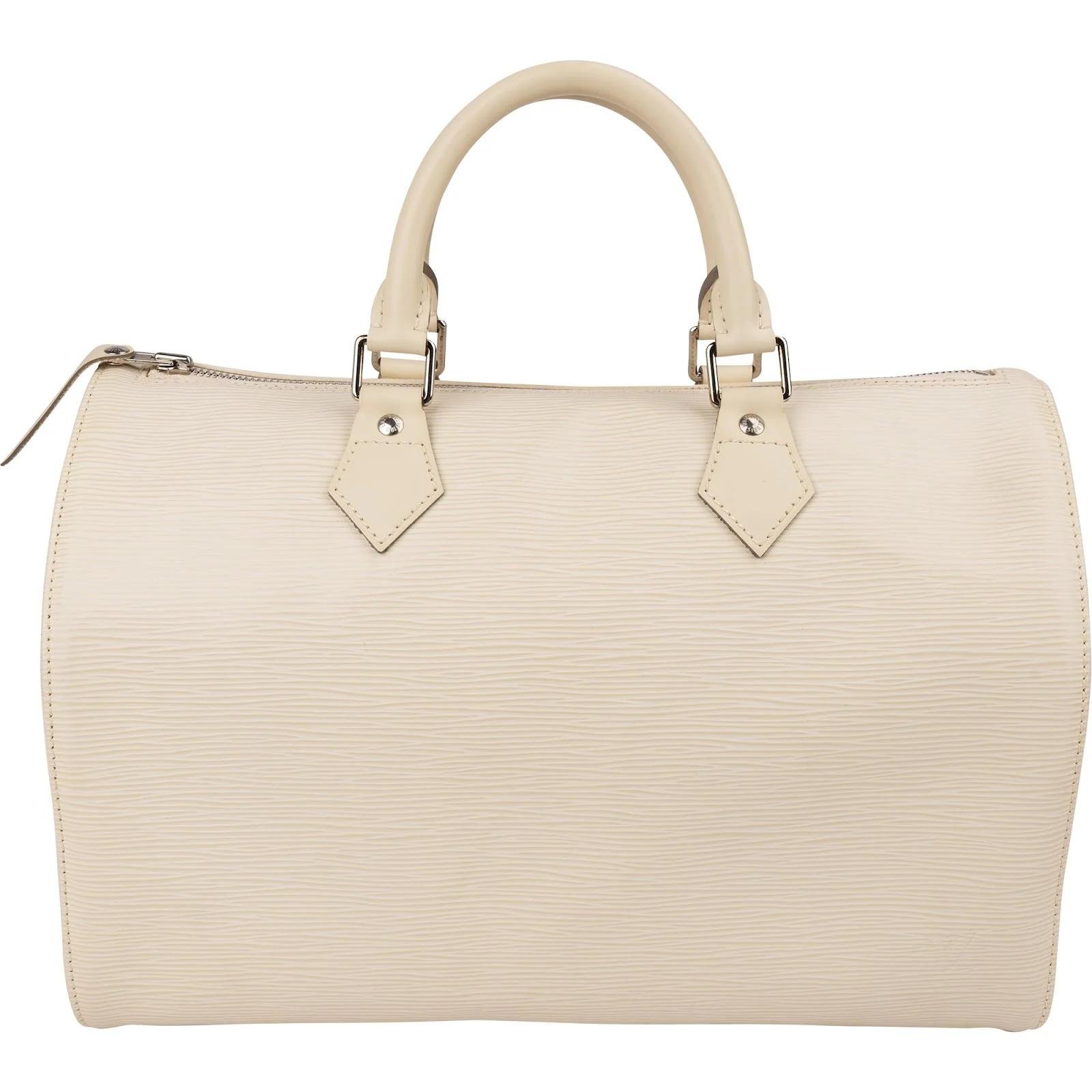 Speedy leather handbag