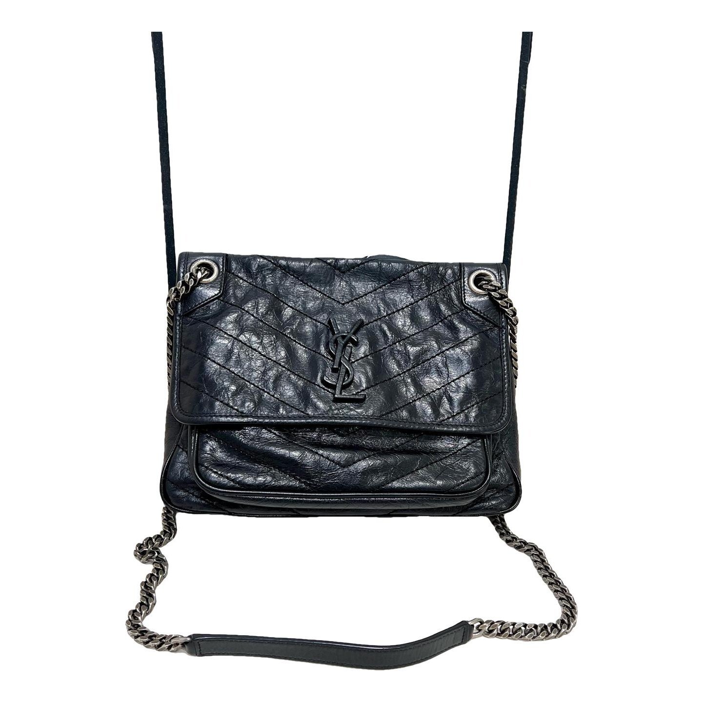 Niki leather crossbody bag