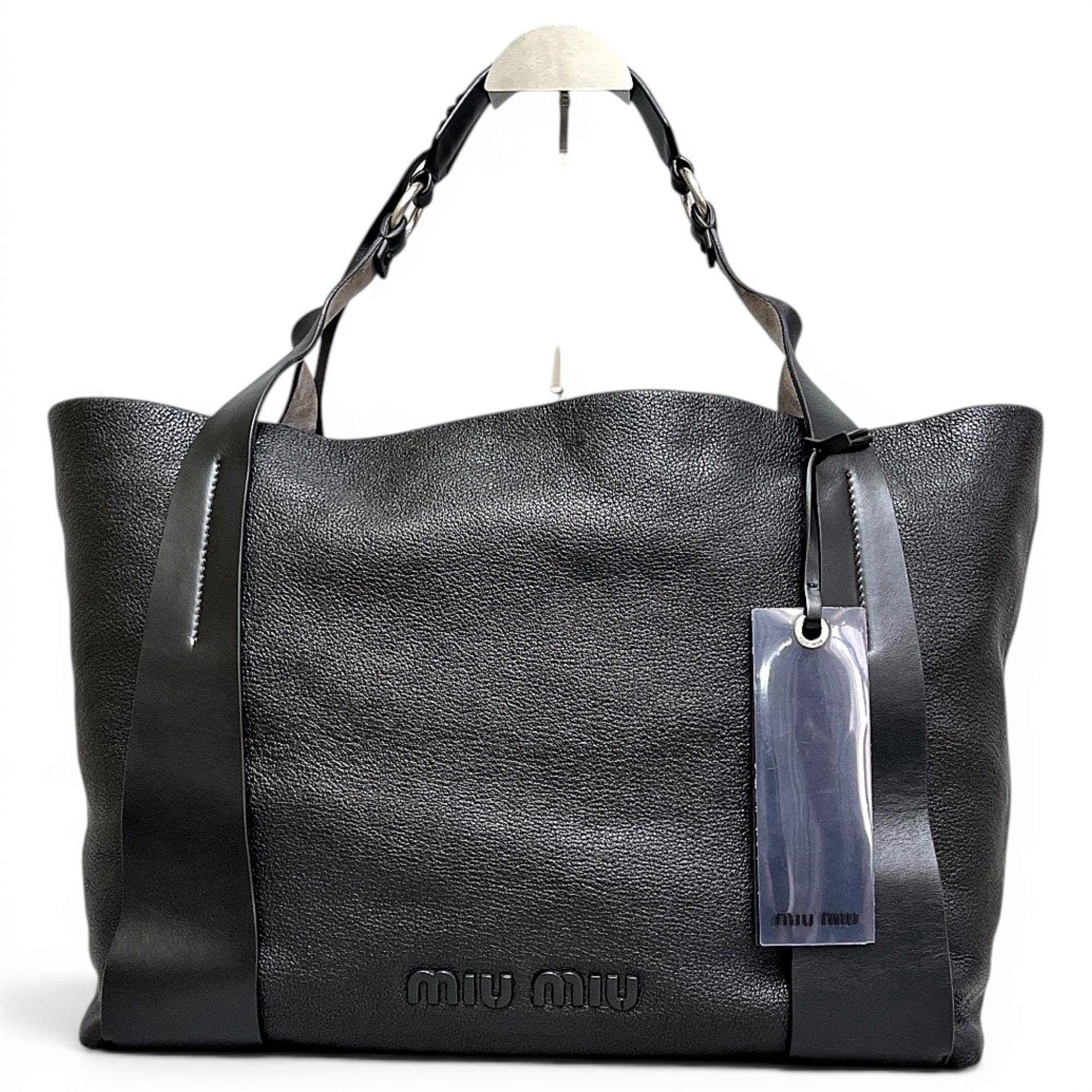 Leather tote