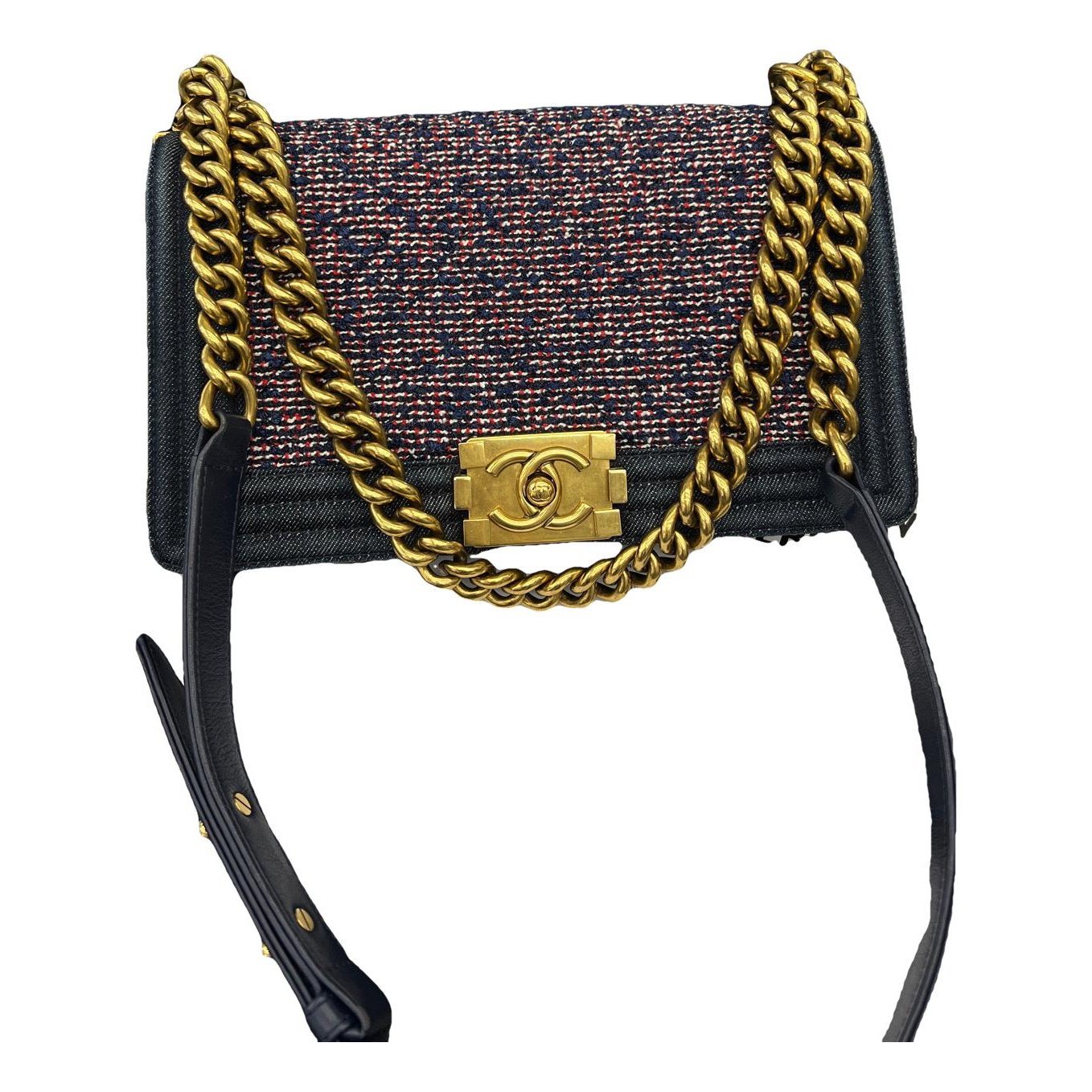 Boy tweed crossbody bag