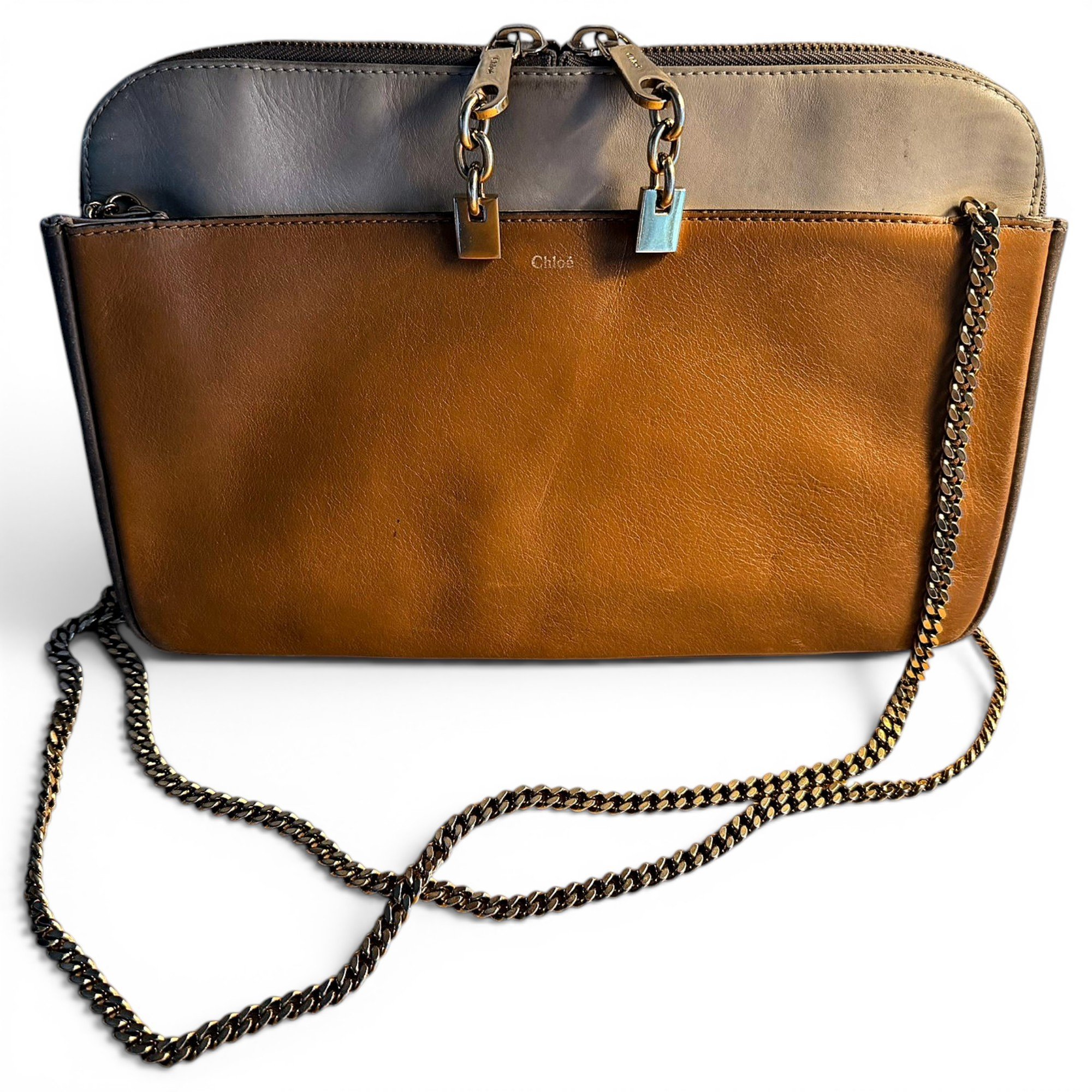 Leather handbag