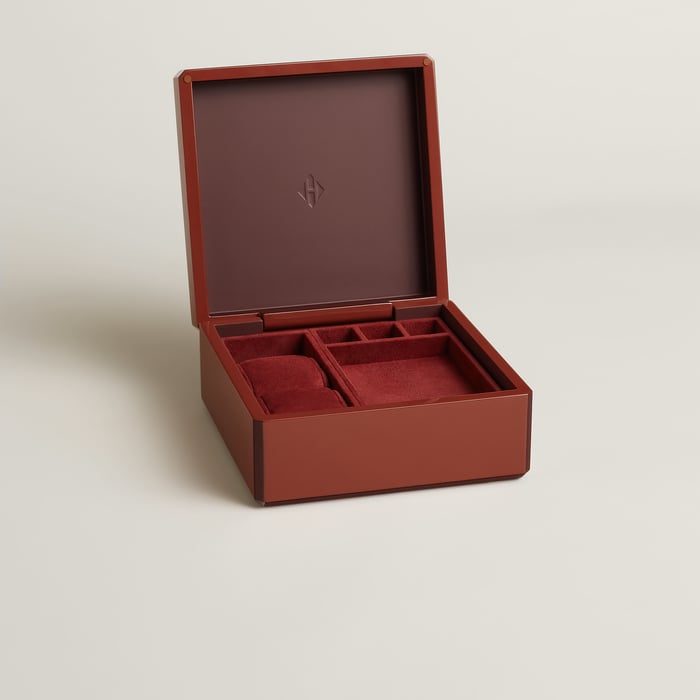 Acajou Facettes H En Dedale Watch Box