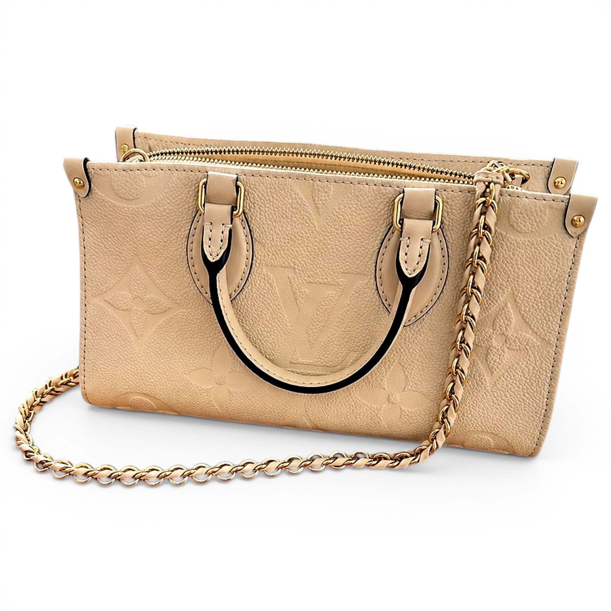 OnTheGo East West leather handbag