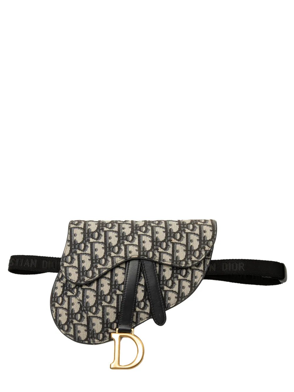 2019 Mini Oblique Canvas Saddle Pouch belt bag