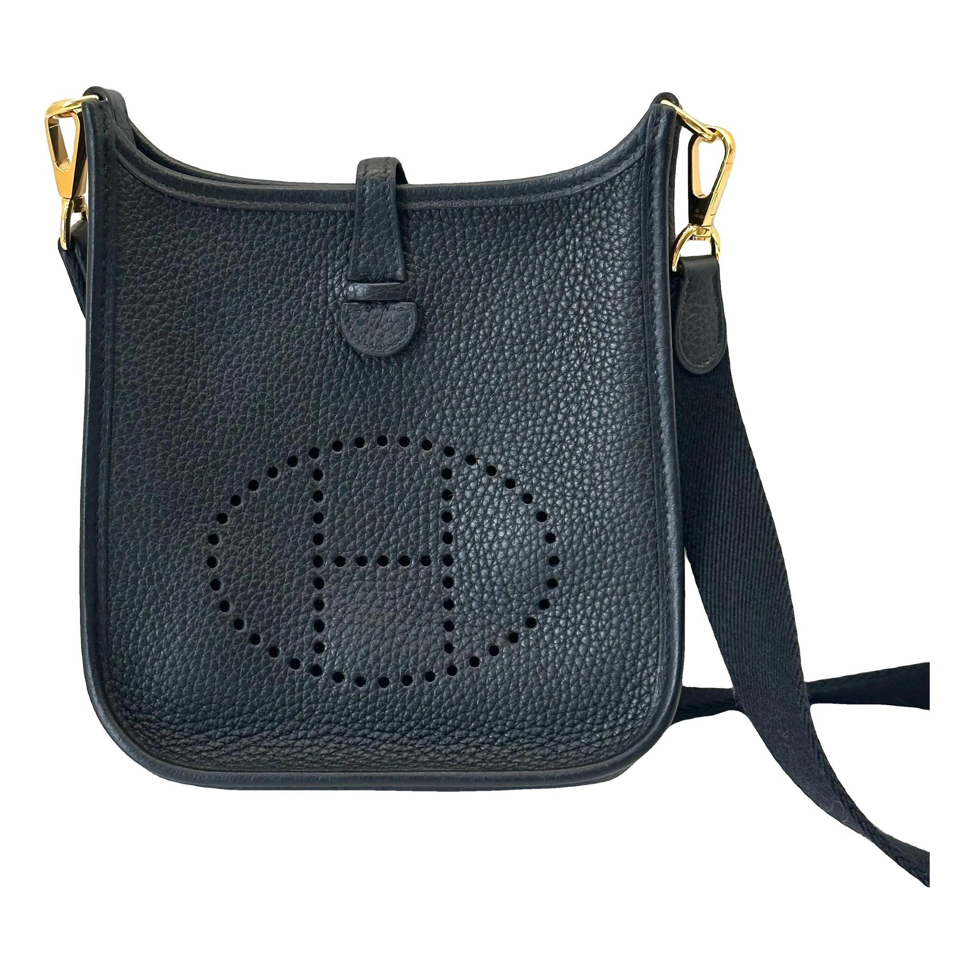 Hermes Evelyne Handbag Clemence Leather 2020