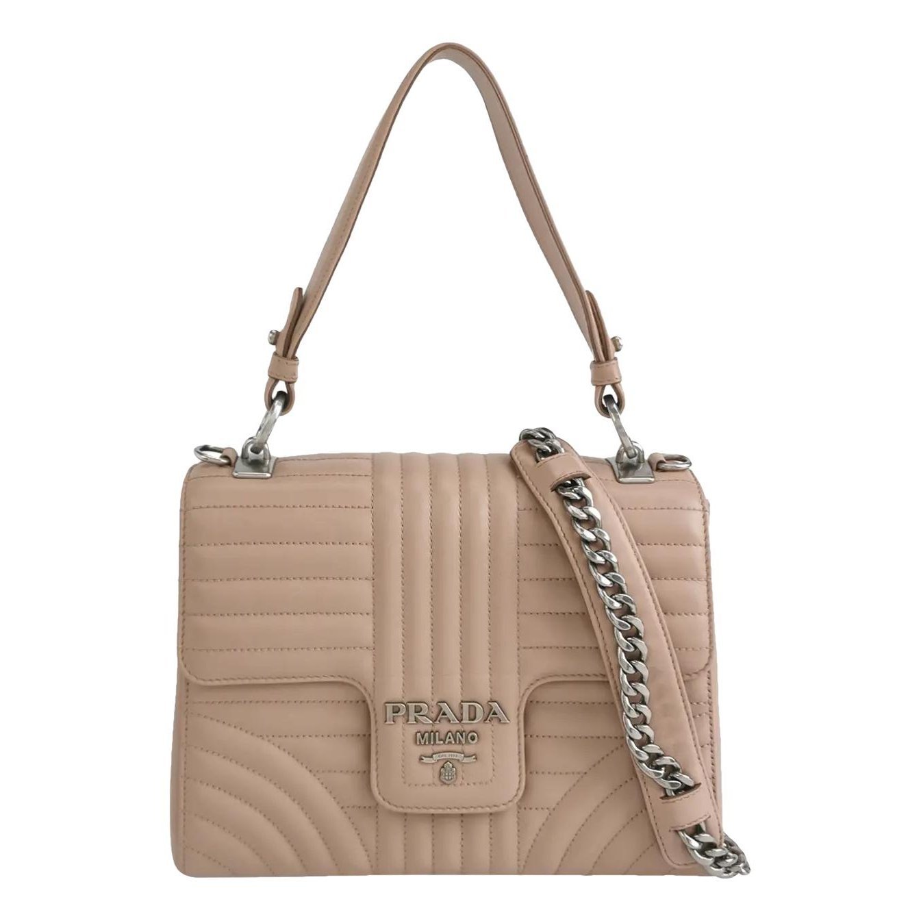 Diagramme leather crossbody bag