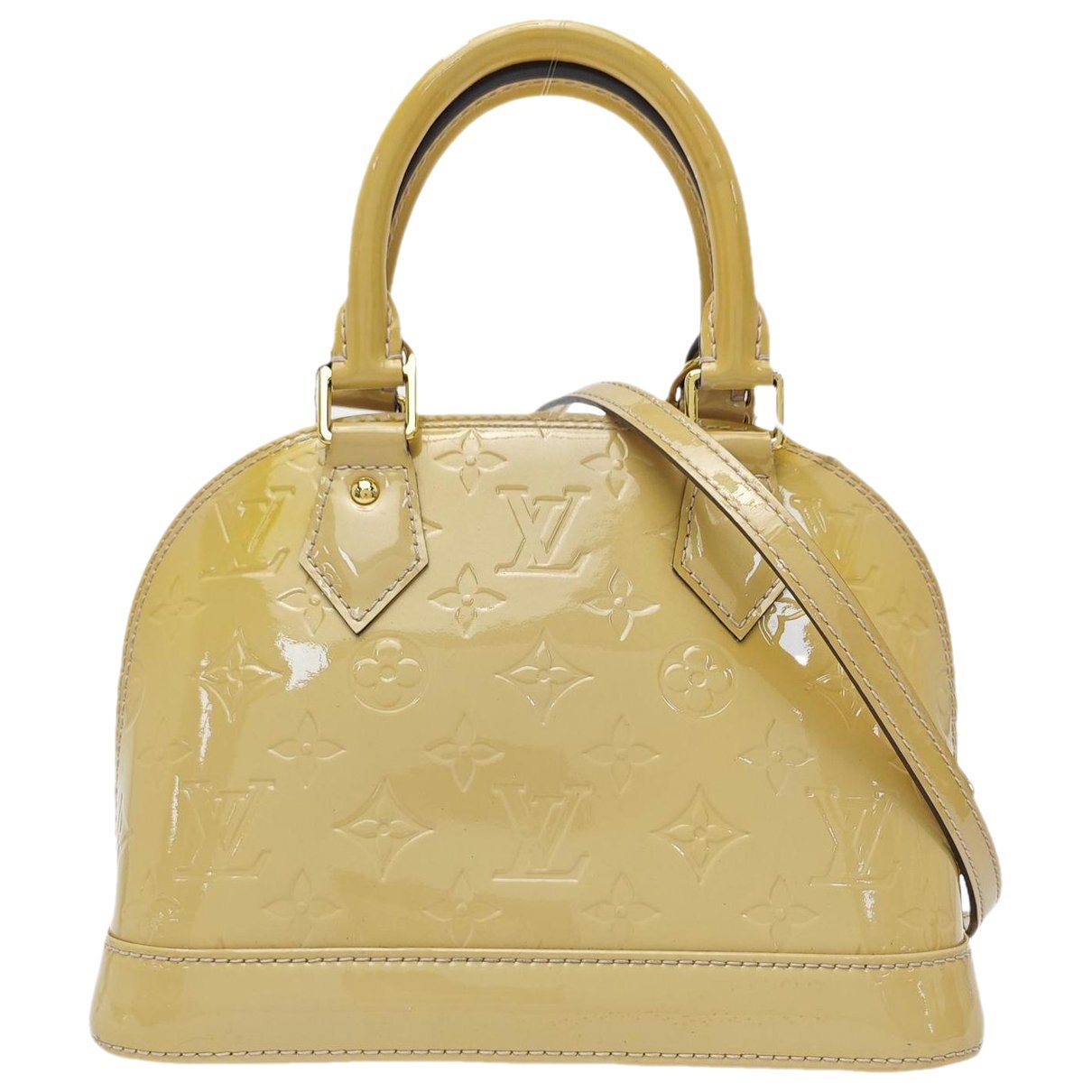 Alma patent leather handbag