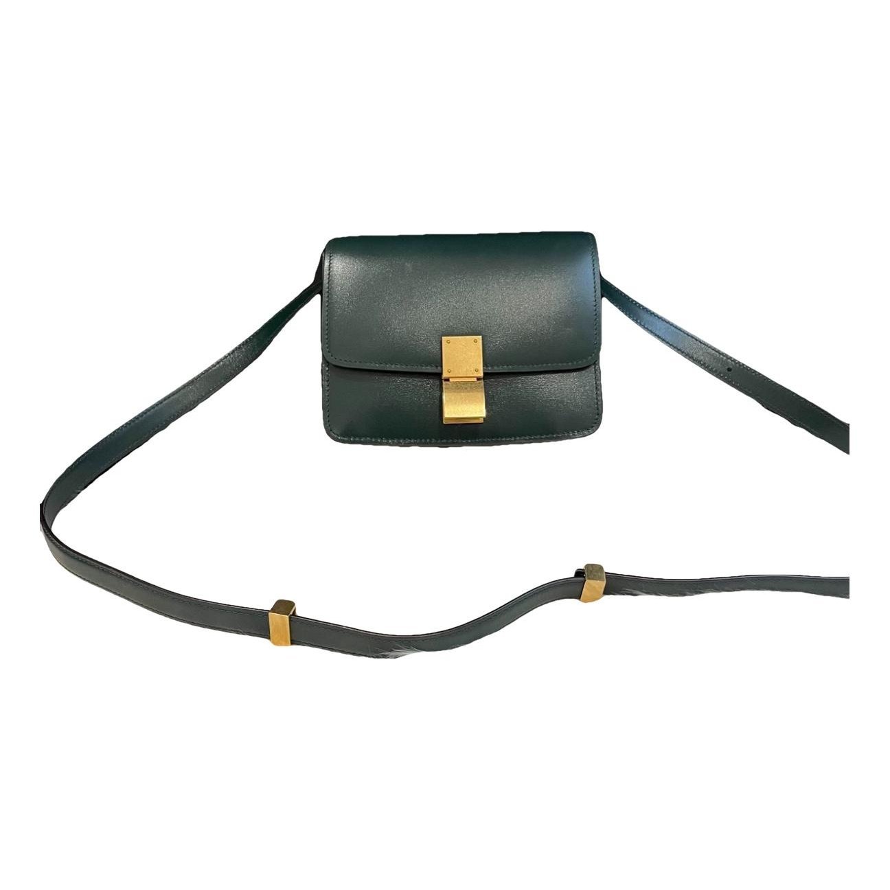 Classic leather crossbody bag