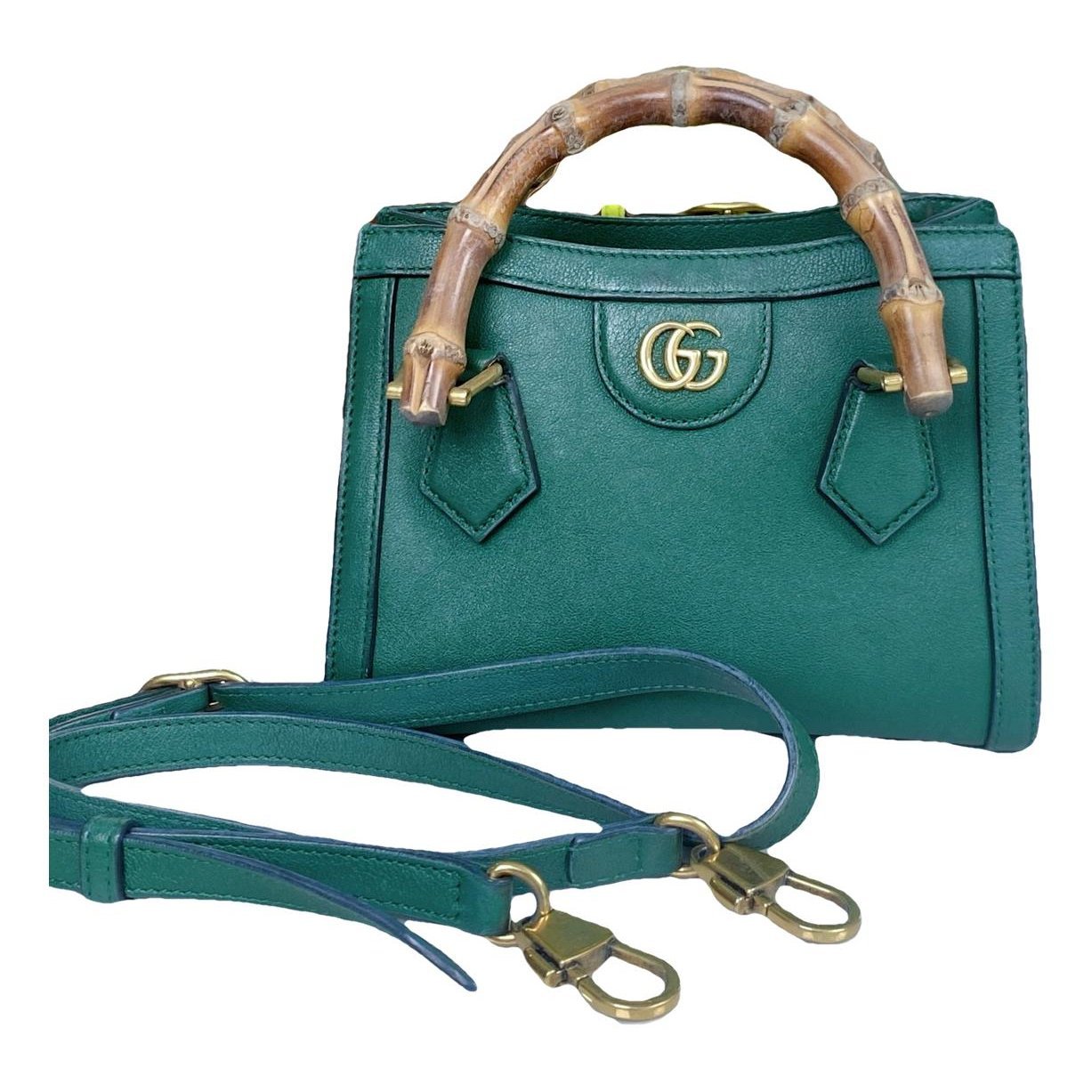 Diana Bamboo leather tote