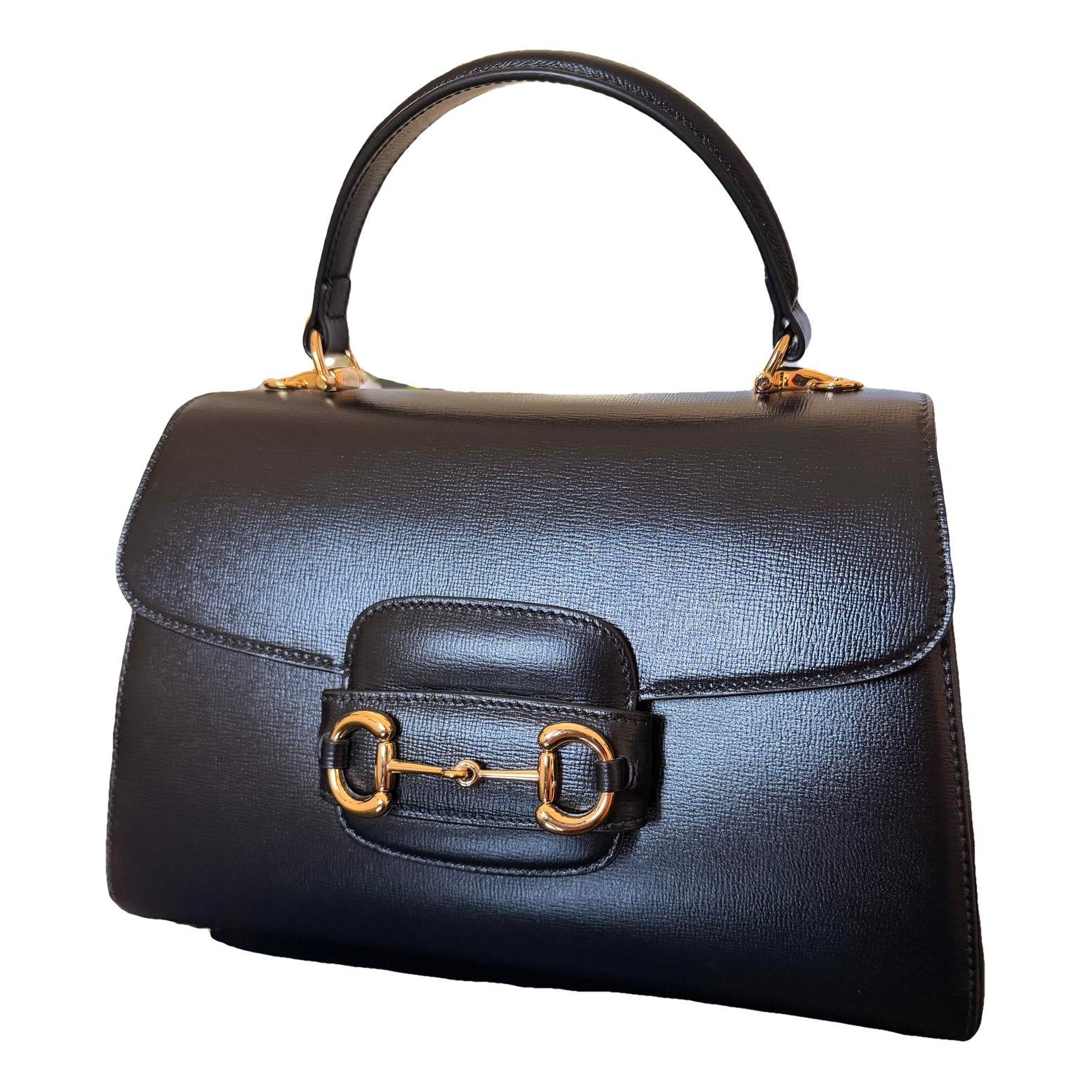 Handle Horsebit 1955 leather handbag