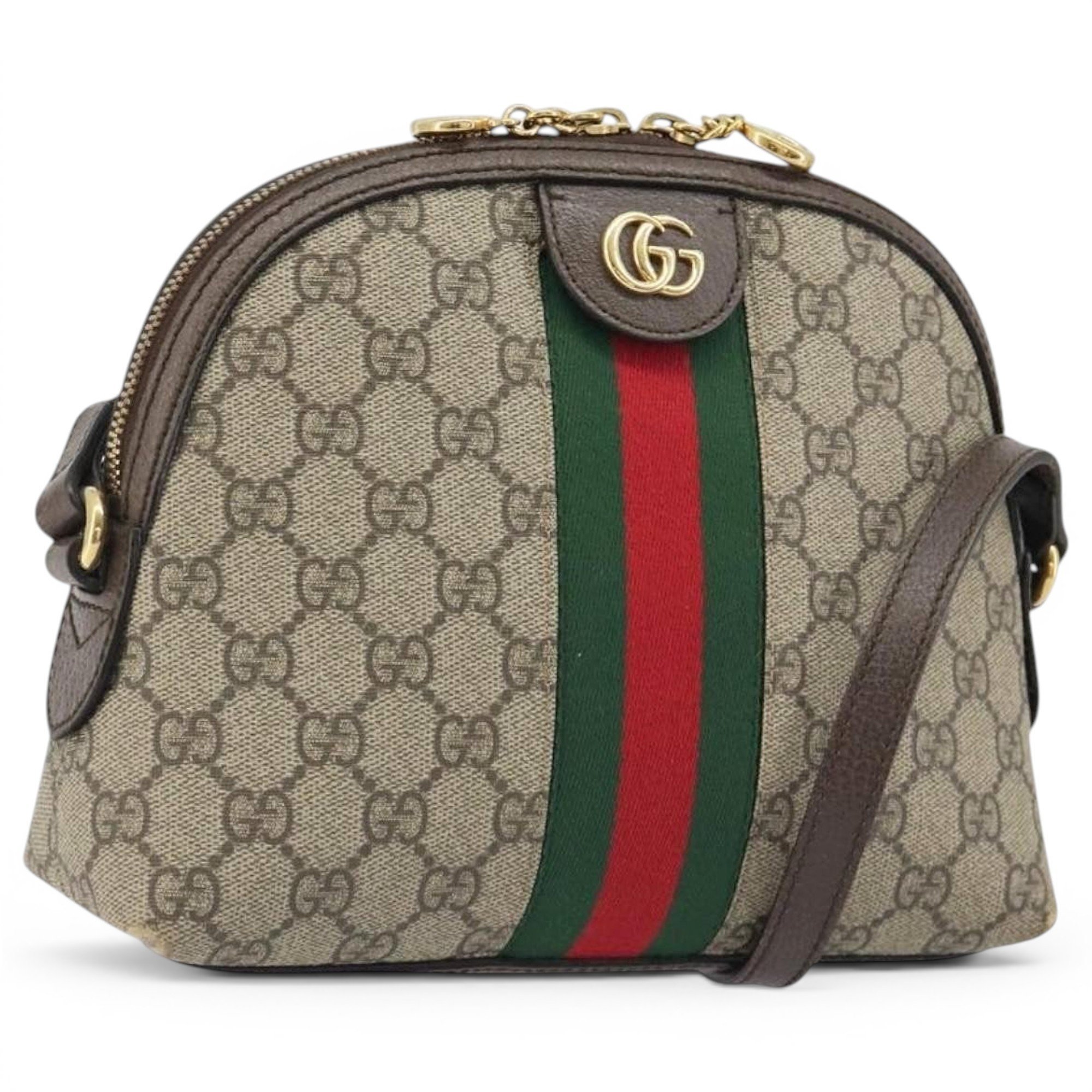 Ophidia leather handbag