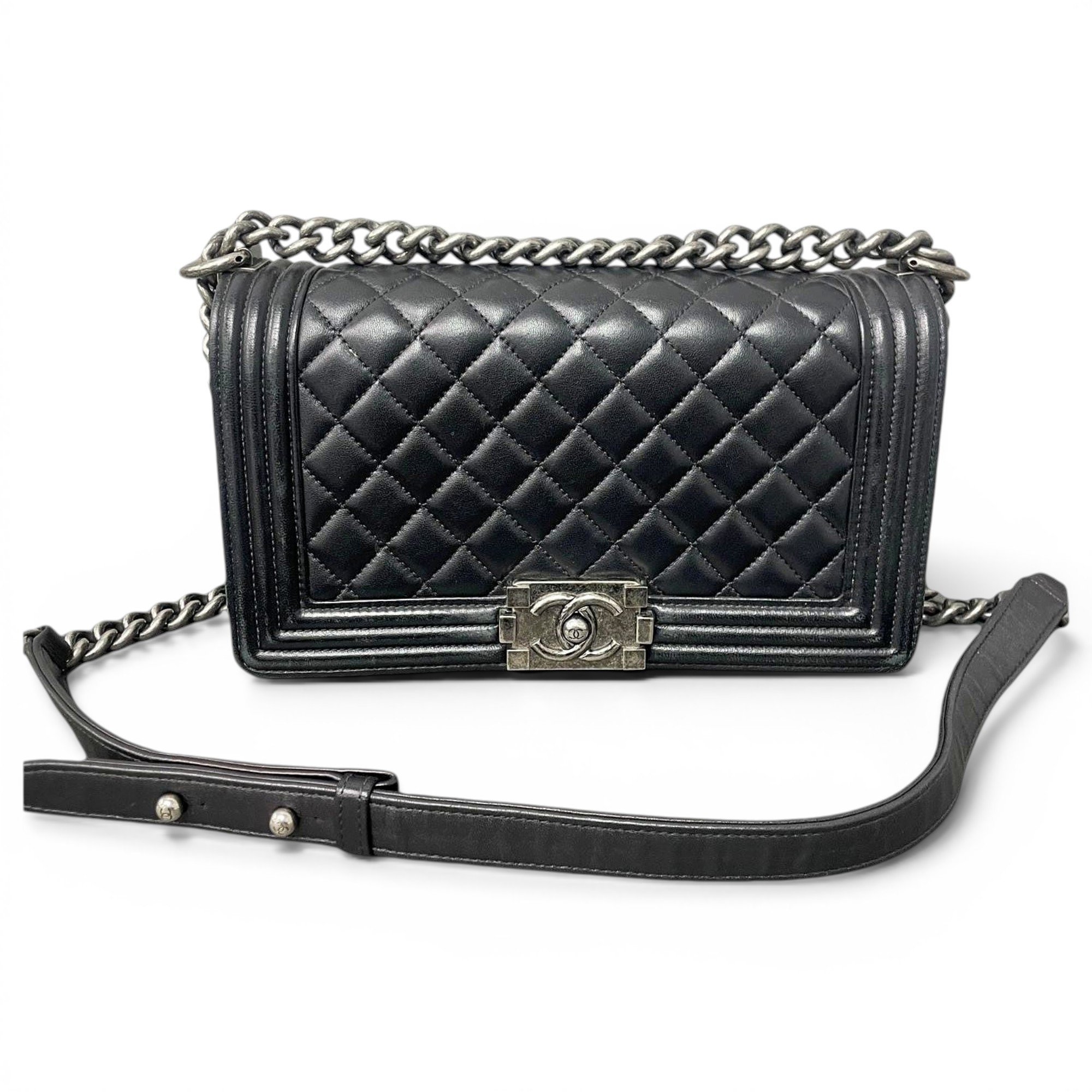 Boy leather handbag
