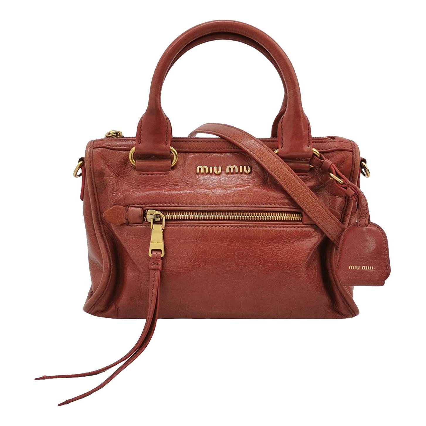 Leather handbag