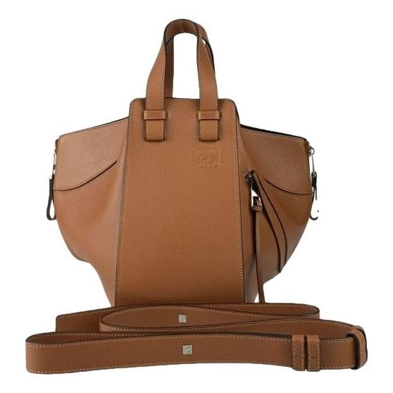 Hammock leather handbag