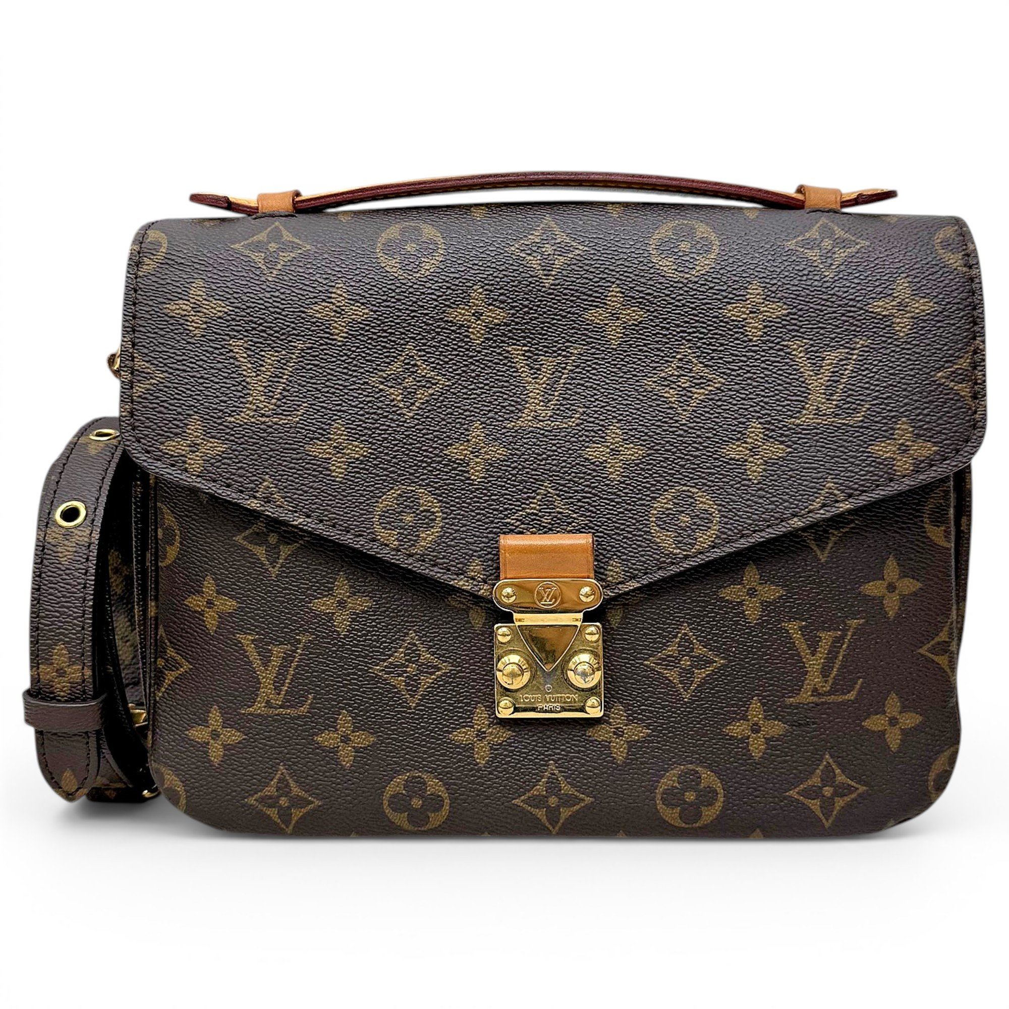 Metis leather handbag