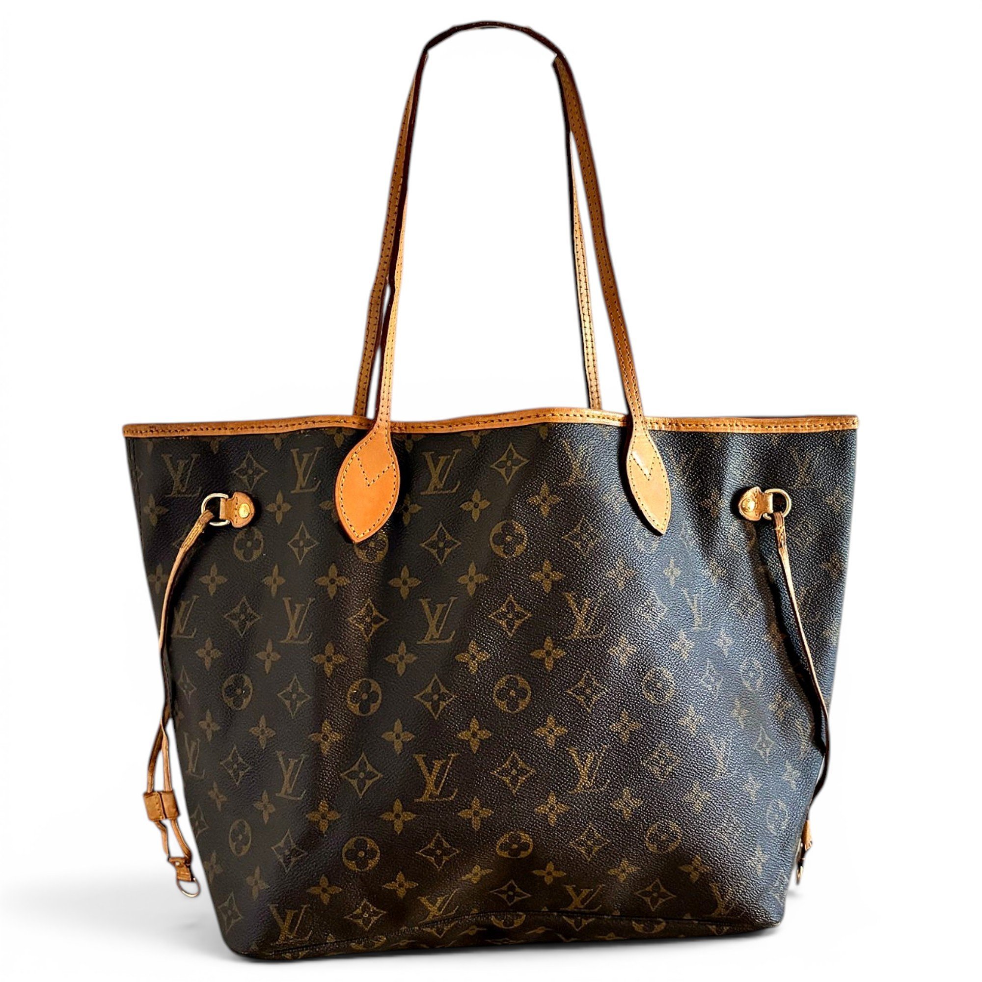 Neverfull leather tote