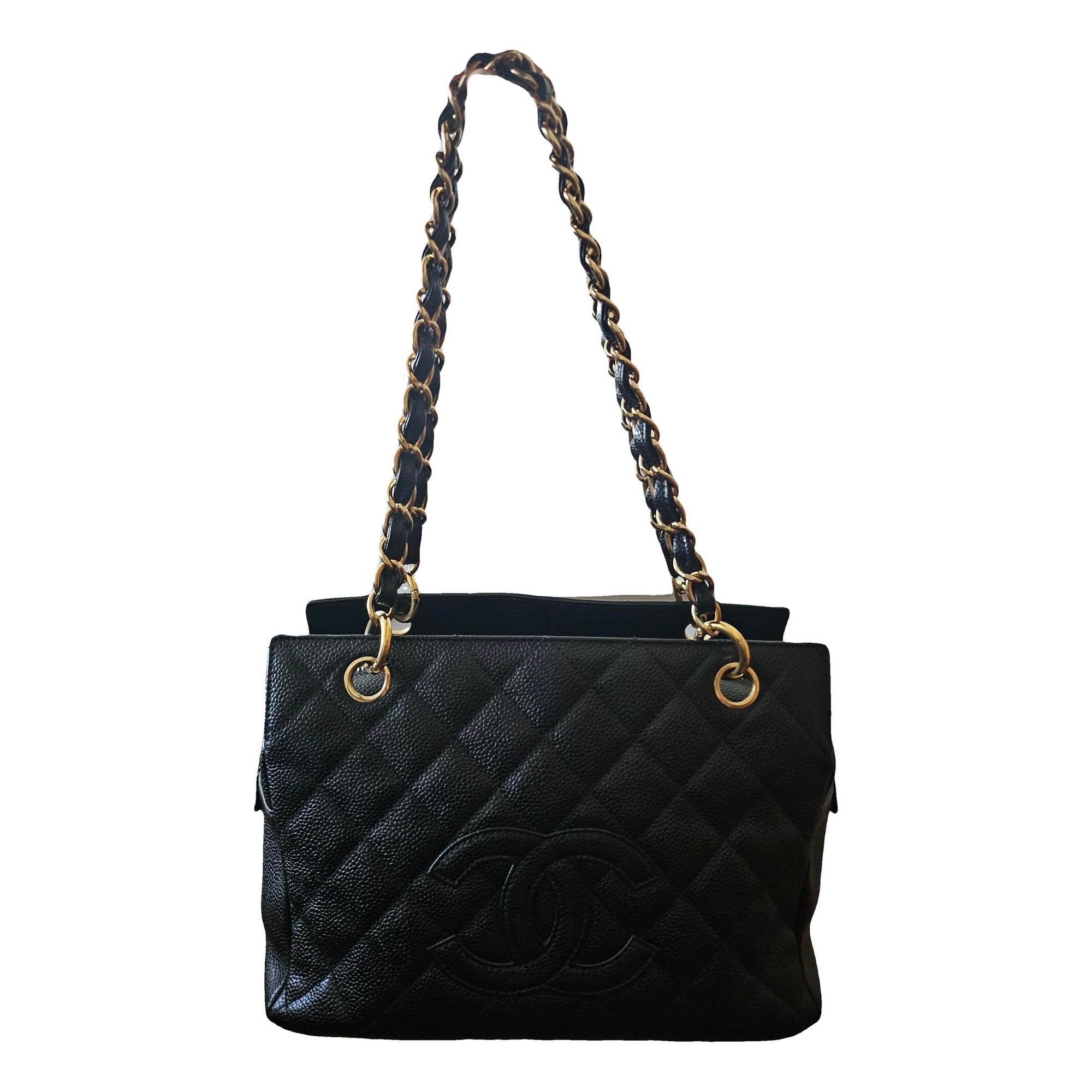 Petite Shopping Tote leather tote